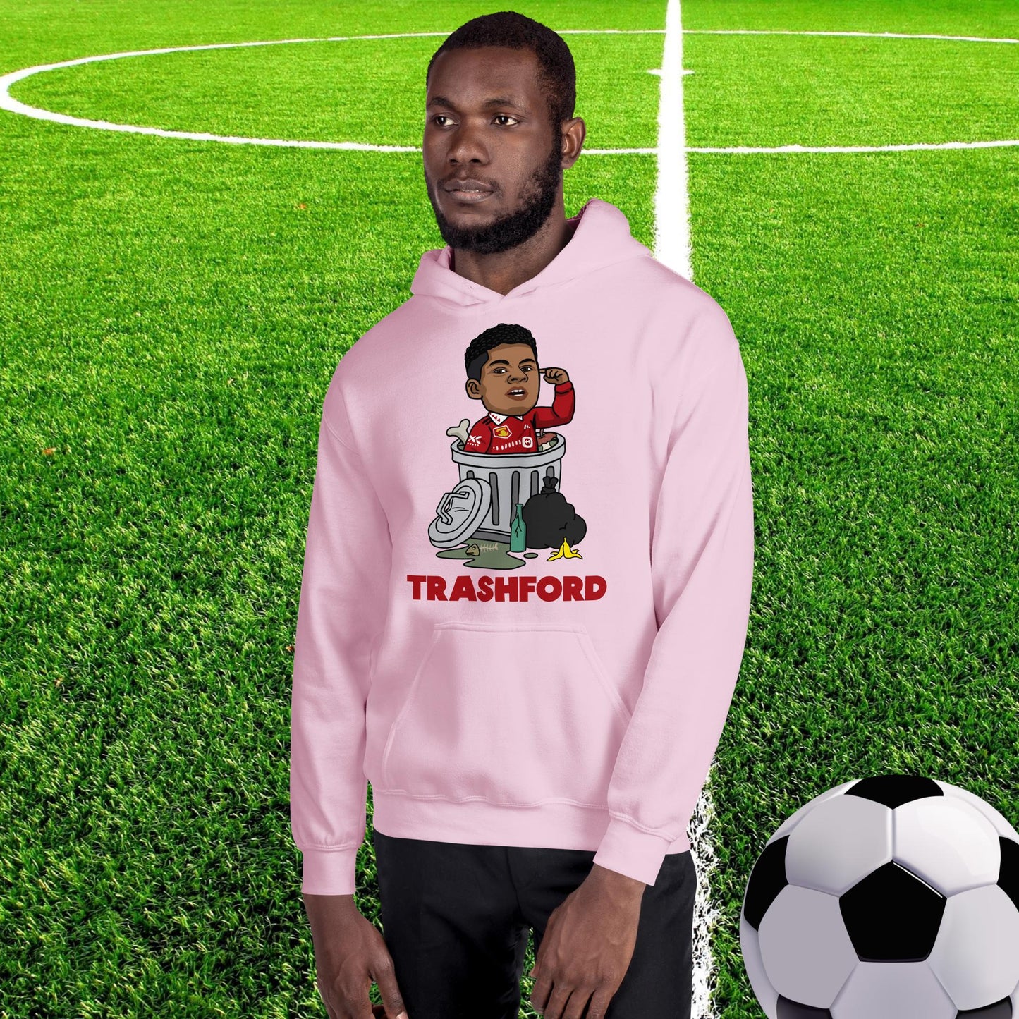 Trashford Marcus Rashford Manchester United Gift Man United Gift Marcus Rashford Unisex Hoodie Next Cult Brand