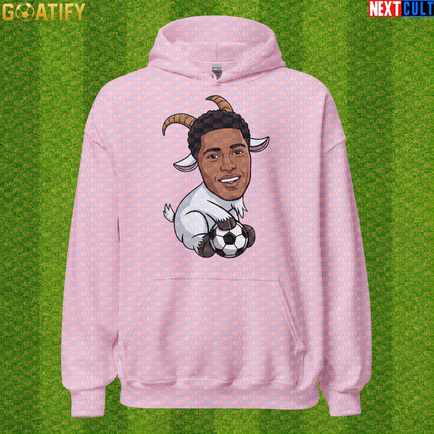 Jude Bellingham Hoodie – GOAT Soccer Pullover for Real Madrid Match Days and World Cup Fans |  | ["Borussia Dortmund", "England", "Football", "Jude Bellingham", "Real Madrid", "Soccer"]
