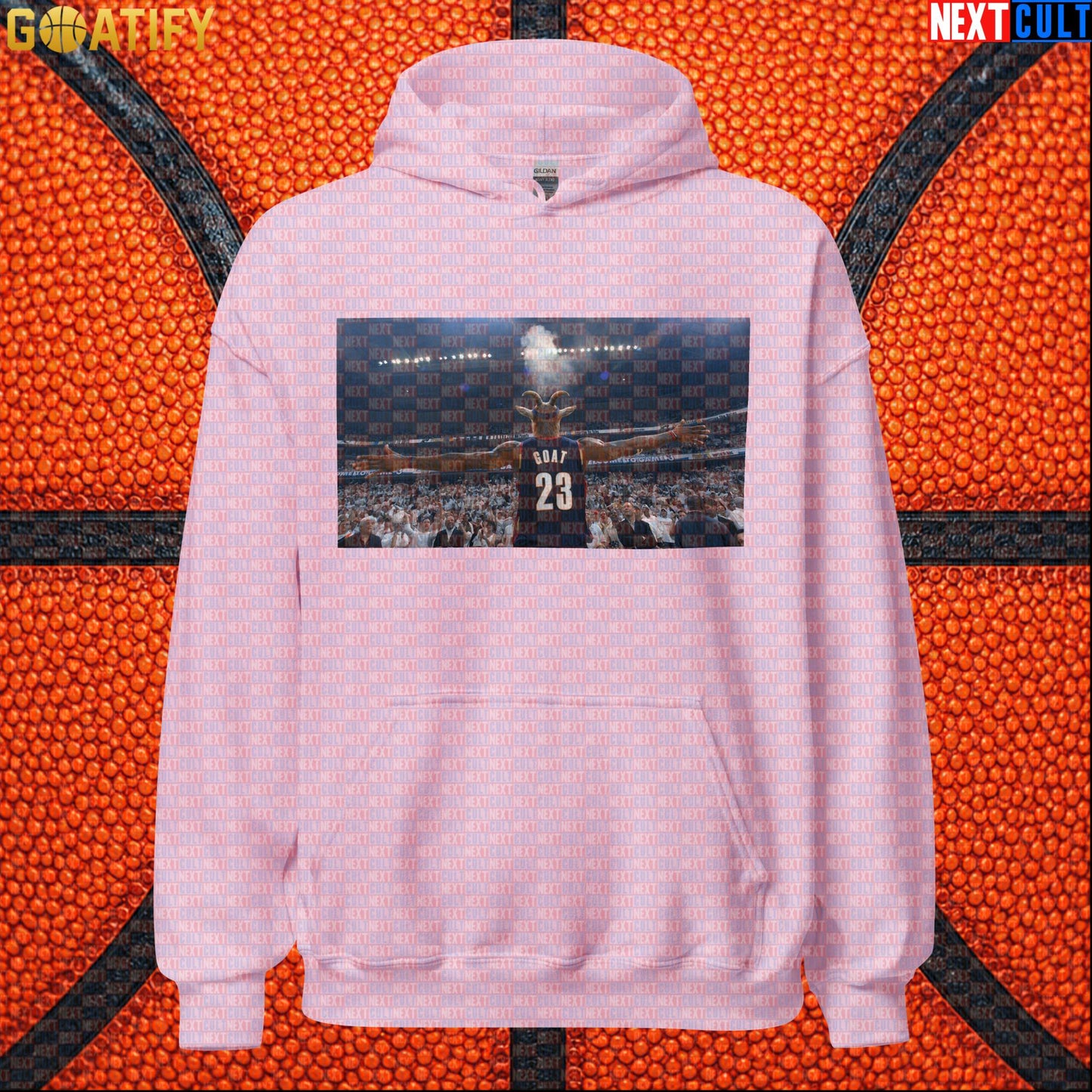 LeBron James Hoodie – GOAT Chalk Toss Pullover for Cleveland Cavaliers Match Days |  | ["Basketball", "Cleveland Cavaliers", "LeBron James", "NBA"]