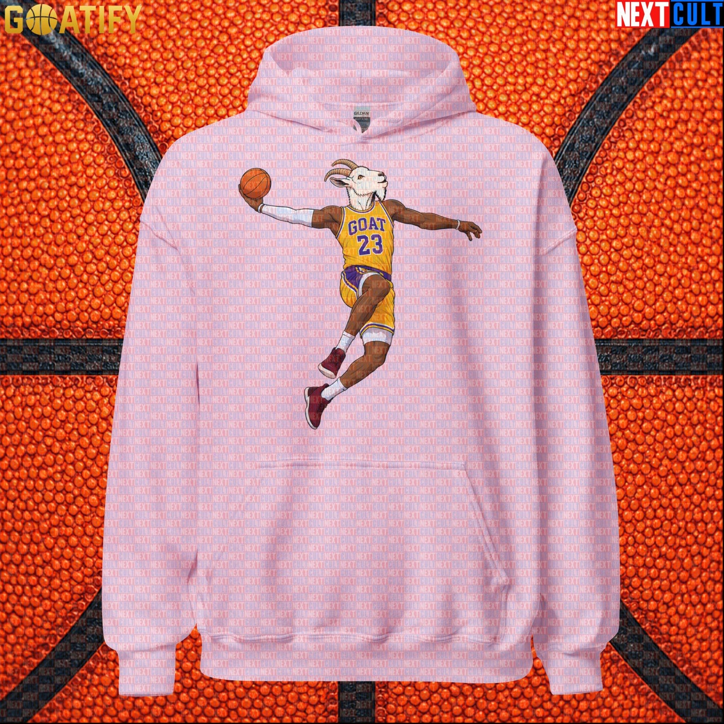 LeBron James Hoodie – Number 23 GOAT Dunk Streetwear Gift for Los Angeles Lakers Fans |  | ["Basketball", "LeBron James", "Los Angeles Lakers", "NBA"]