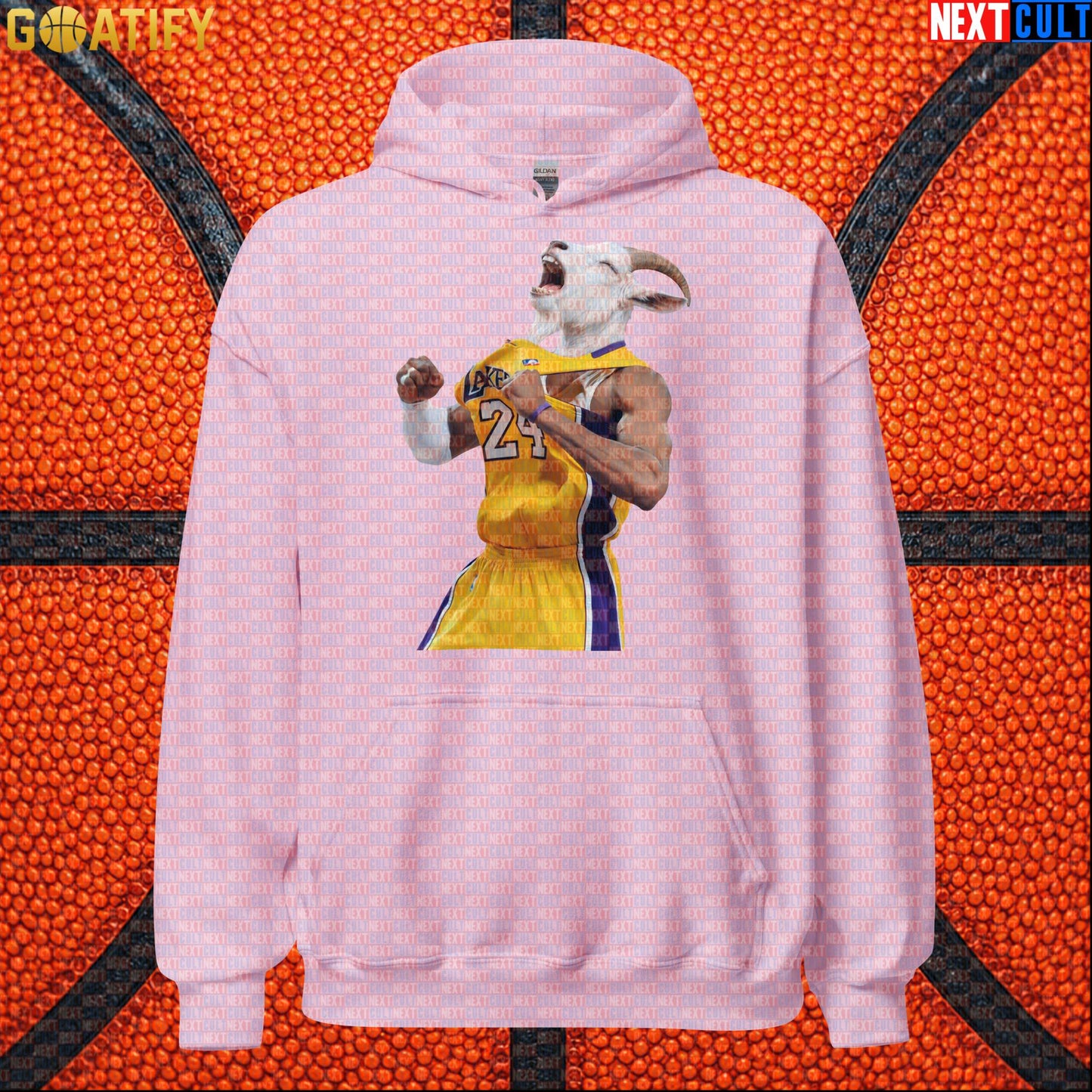 Kobe Bryant Hoodie – GOAT Celebration Pullover for Los Angeles Lakers NBA Basketball Fans |  | ["Basketball", "Kobe Bryant", "Los Angeles Lakers", "NBA"]