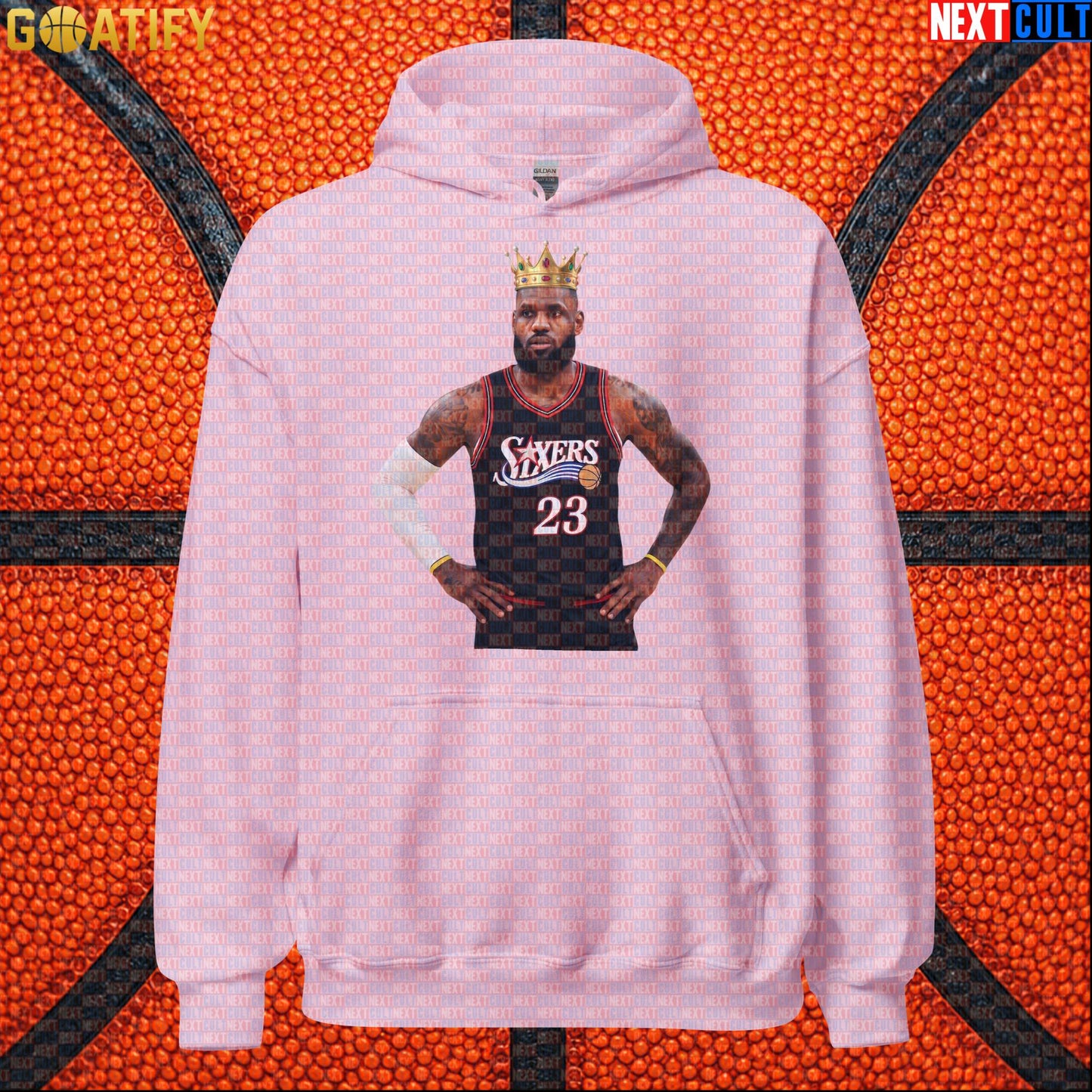 LeBron James Hoodie – King of Philadelphia 76ers Basketball Pullover for NBA Fans & Gifts |  | ["Basketball", "LeBron James", "NBA", "Philadelphia 76ers"]