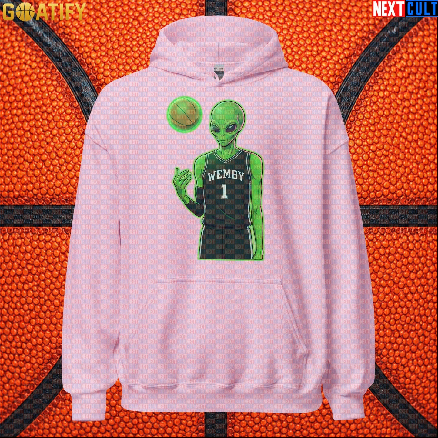 Basketball Hoodie Alien Wemby Sci-Fi Graphic for Spurs Fans, Victor Wembanyama Gift |  | ["Basketball", "France", "NBA", "San Antonio Spurs", "Victor Wembanyama", "Wemby"]