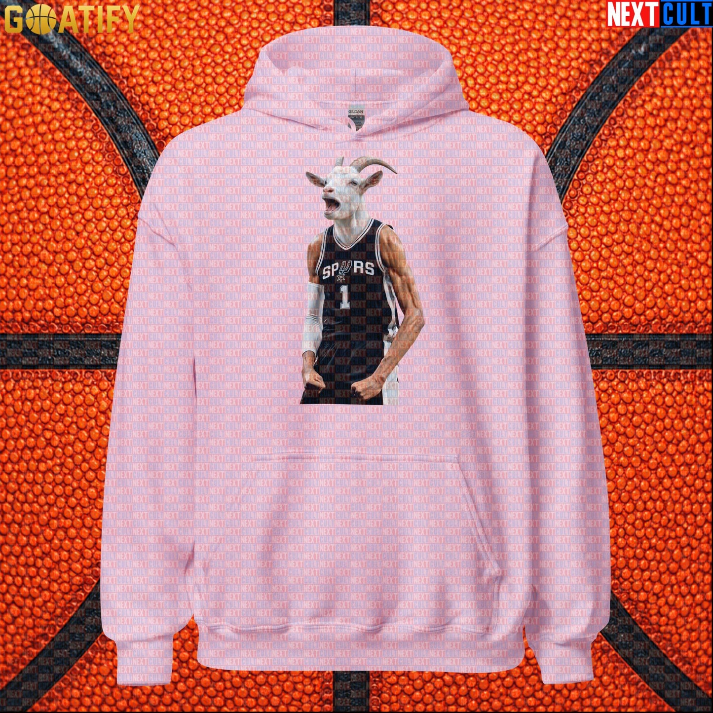 Hoodie Victor Wembanyama GOAT Basketball Pullover for San Antonio Fans Funny NBA Sports Gift | Hoodies | ["Basketball", "France", "NBA", "NCB", "San Antonio Spurs", "Victor Wembanyama", "Wemby"]