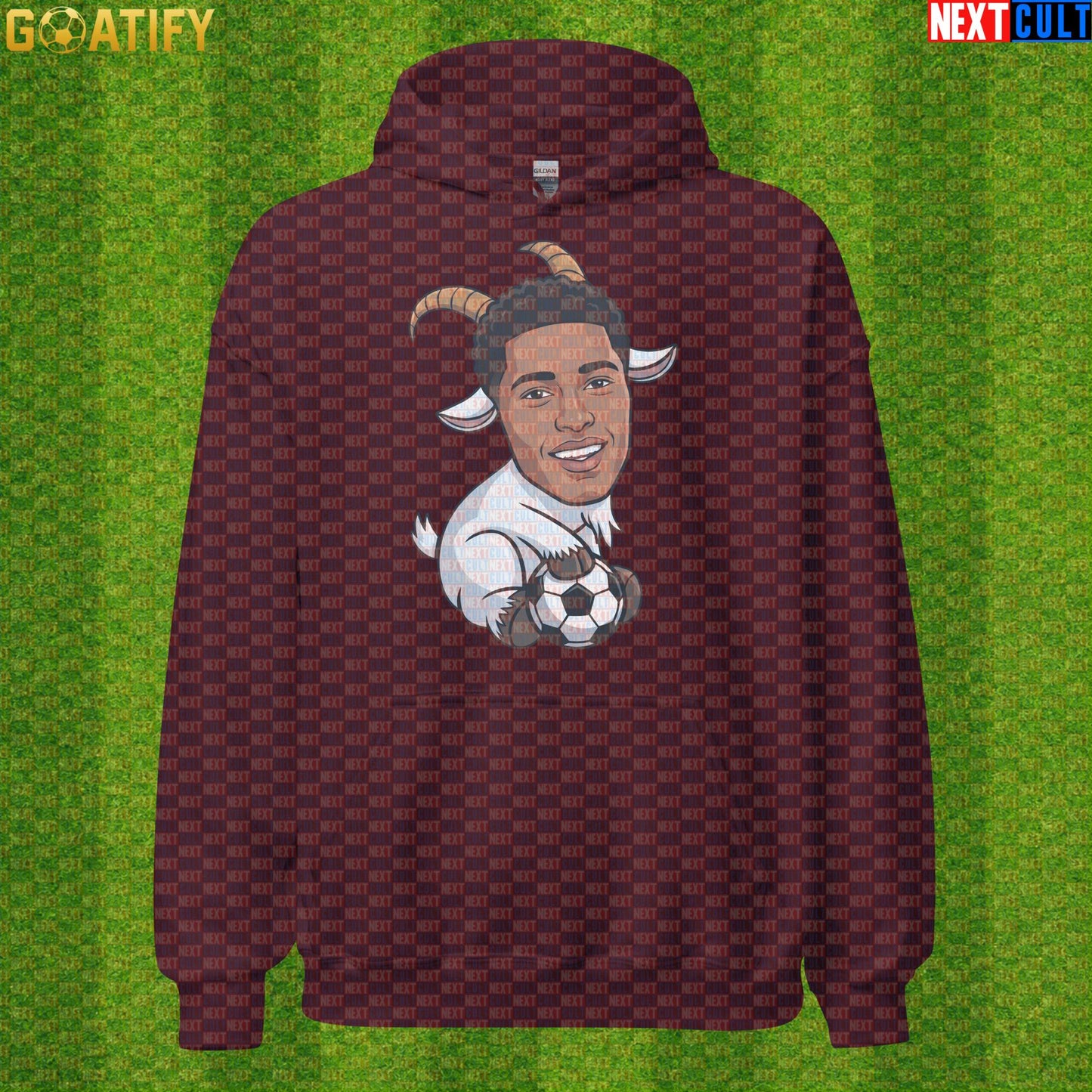Jude Bellingham Hoodie – GOAT Soccer Pullover for Real Madrid Match Days and World Cup Fans |  | ["Borussia Dortmund", "England", "Football", "Jude Bellingham", "Real Madrid", "Soccer"]