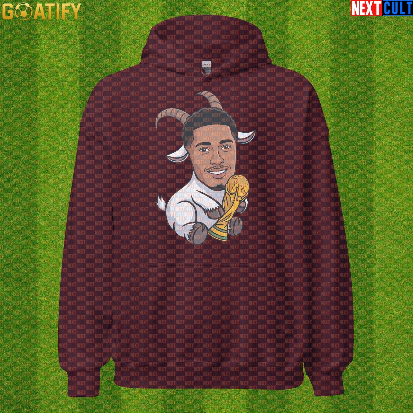 Jude Bellingham Hoodie – Future World Cup Champion Pullover Gift for Three Lions Fans |  | ["England", "Football", "Jude Bellingham", "Real Madrid", "Soccer"]