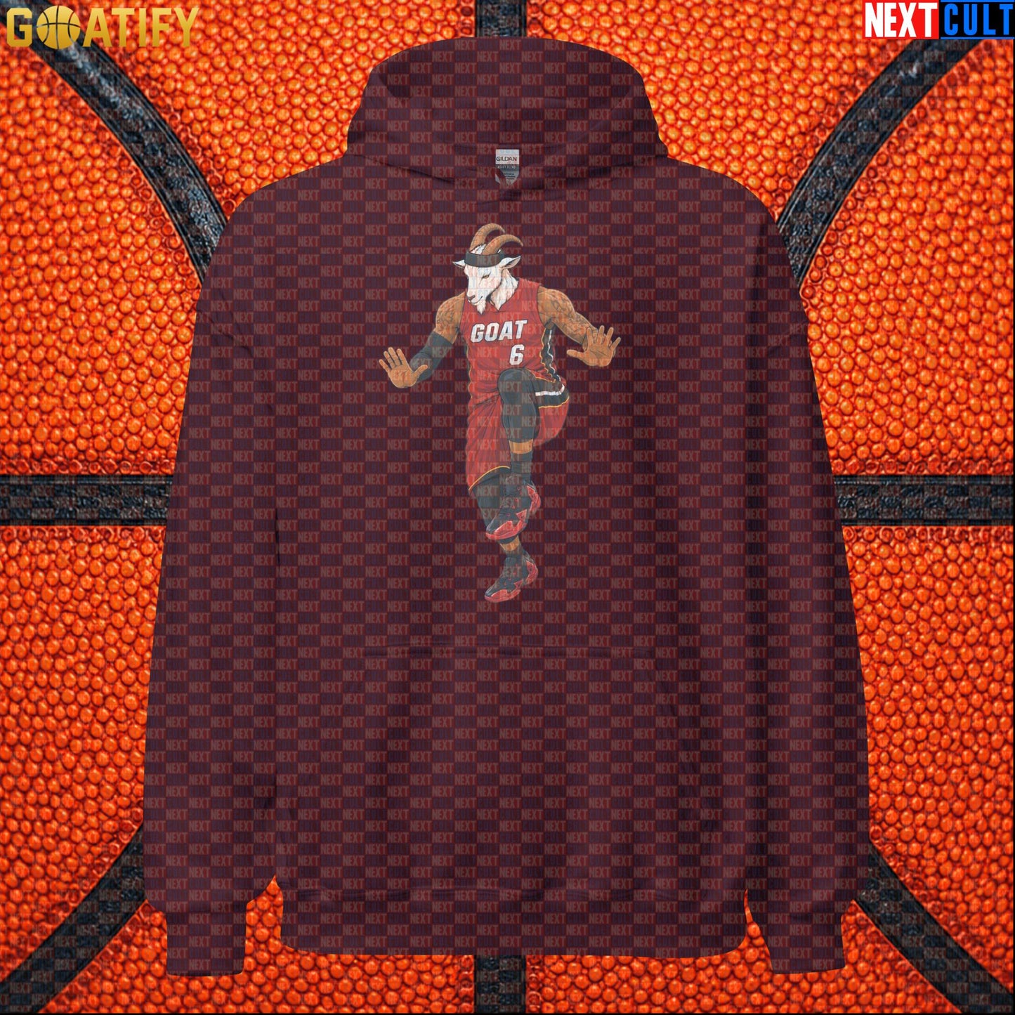 LeBron James Hoodie – The Silencer GOAT Pullover Gift for Miami Heat Basketball Fans |  | ["Basketball", "LeBron James", "Miami Heat", "NBA"]