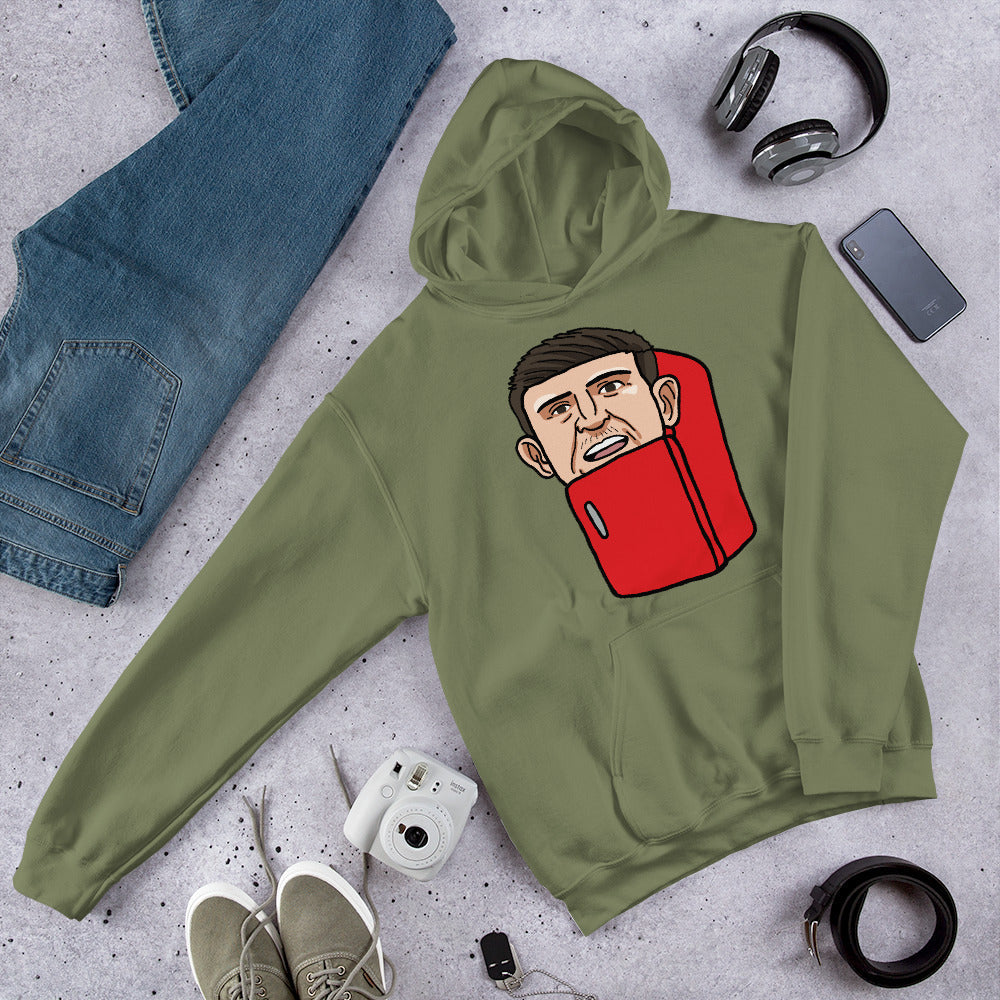 Harry ''The Fridge'' Maguire Unisex Hoodie Next Cult Brand Football, Harry Maguire, Manchester United, The Fridge