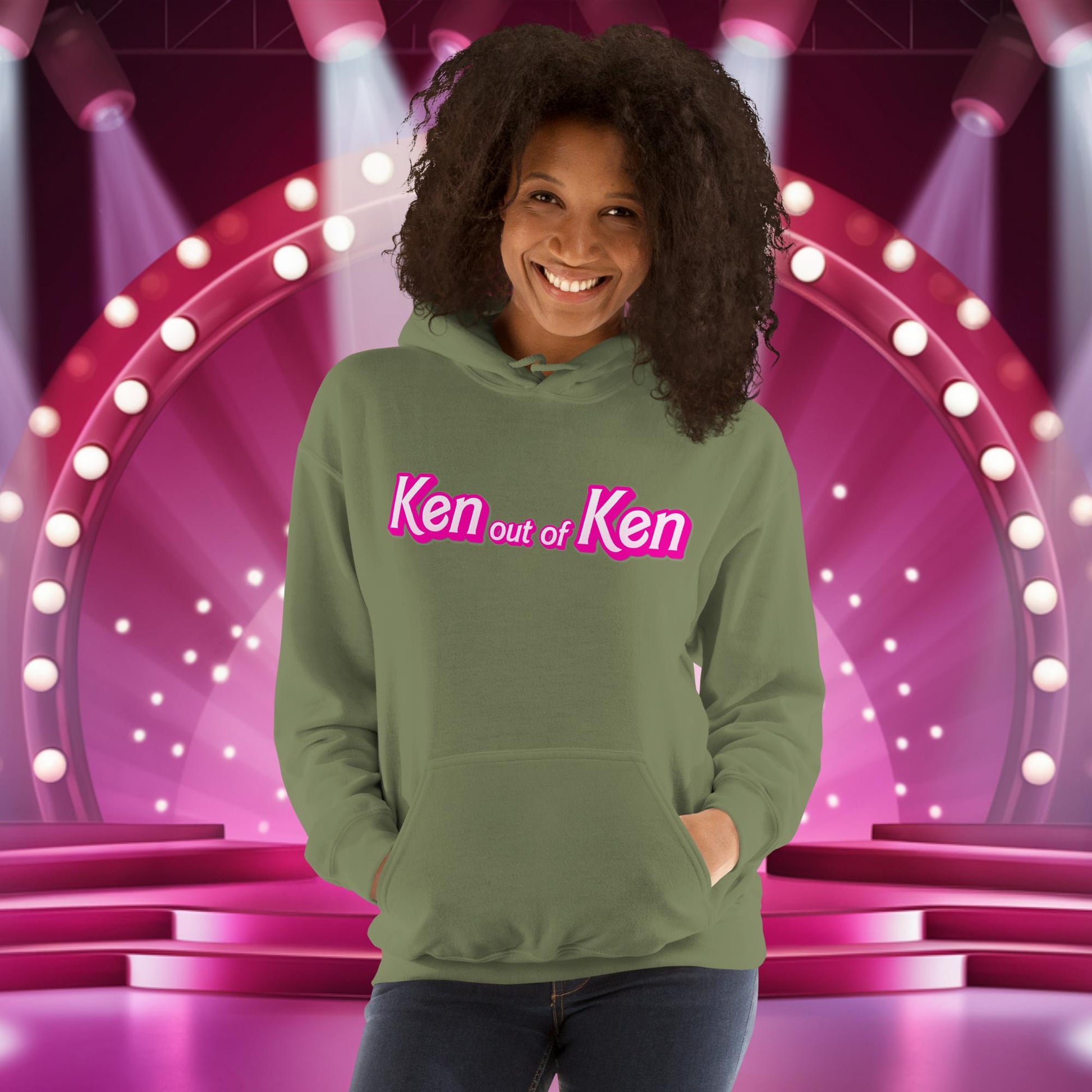 Ken out of Ken Barbie Movie Unisex Hoodie Next Cult Brand