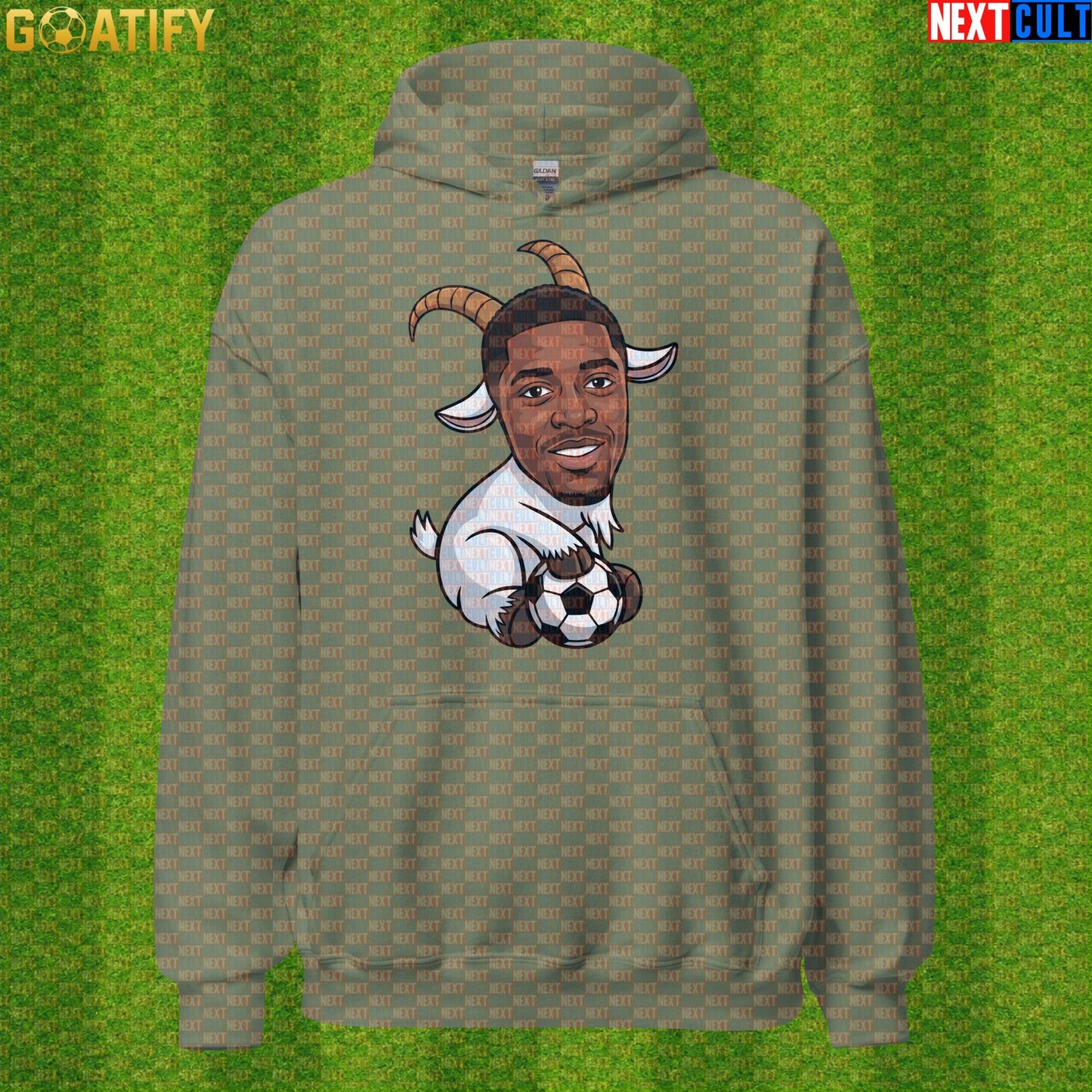 Ousmane Dembélé Hoodie – Redemption GOAT Pullover Gift for France Football Supporters |  | ["Barcelona", "Borussia Dortmund", "Football", "France", "Ousmane Dembele", "PSG", "Soccer"]