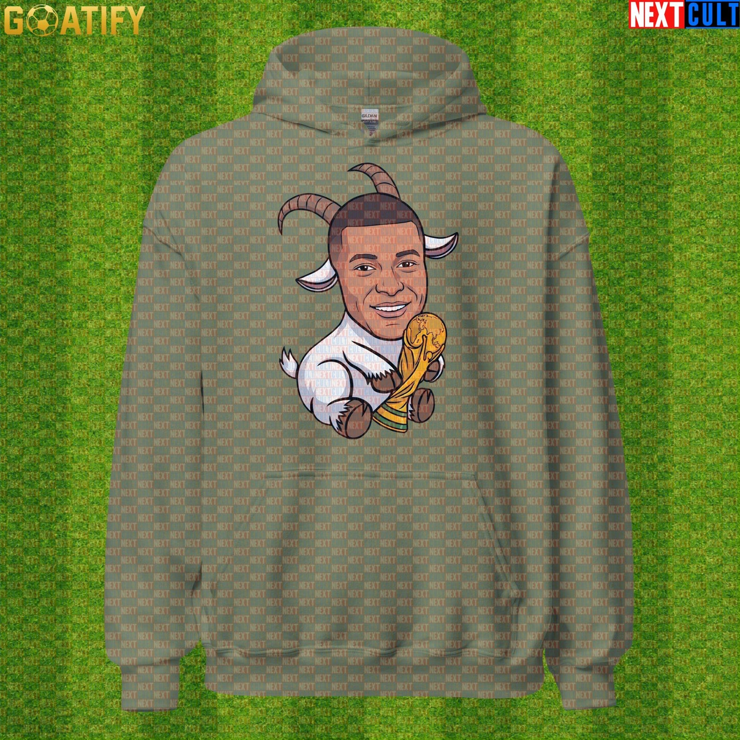 Kylian Mbappe Hoodie – Champion GOAT Football Pullover for France and Real Madrid Fans |  | ["Football", "France", "Kylian Mbappe", "PSG", "Real Madrid", "Soccer"]