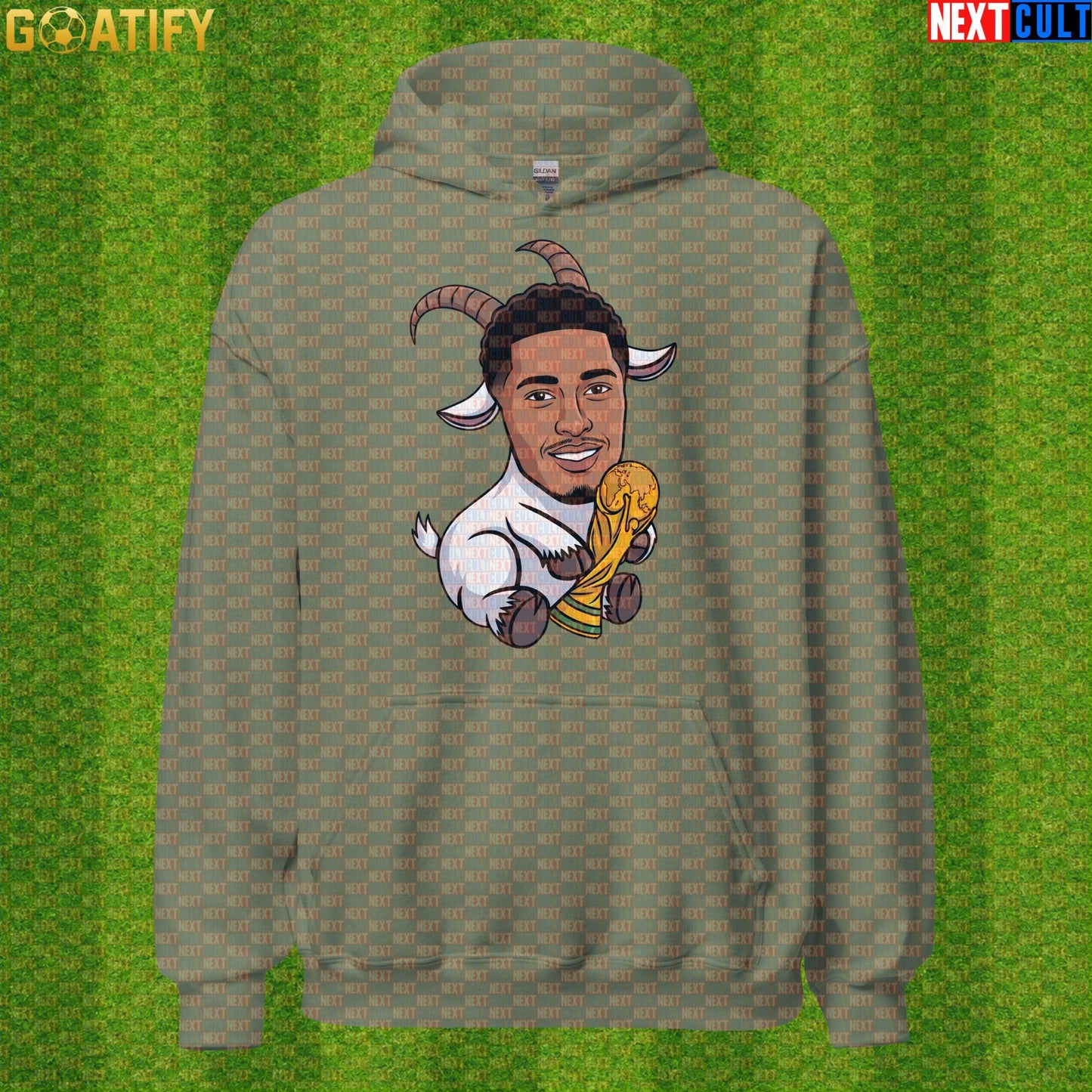 Jude Bellingham Hoodie – Future World Cup Champion Pullover Gift for Three Lions Fans |  | ["England", "Football", "Jude Bellingham", "Real Madrid", "Soccer"]