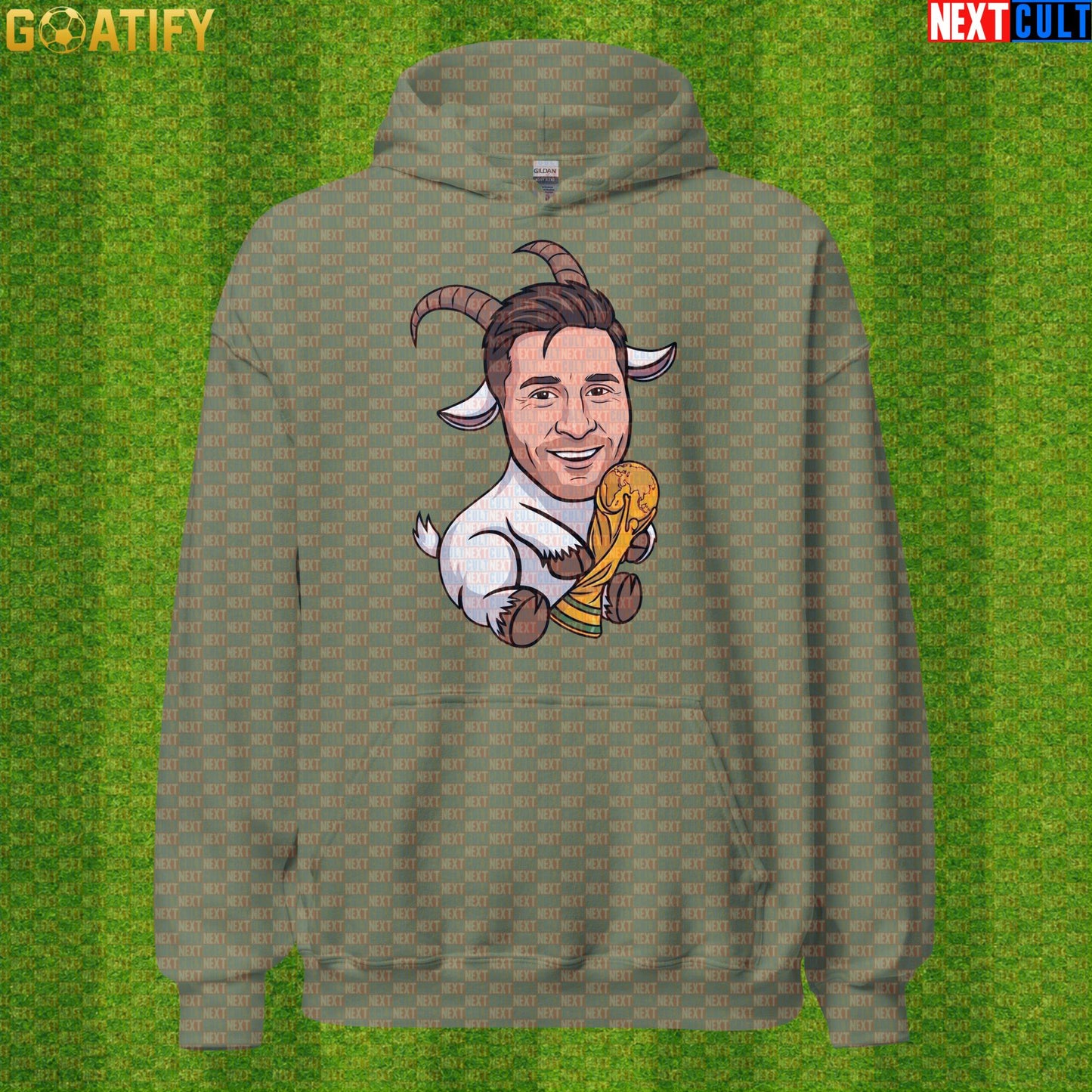 Lionel Messi Hoodie – Champion GOAT Pullover for Argentina and Inter Miami Supporters |  | ["Argentina", "Barcelona", "Football", "Inter Miami", "Lionel Messi", "Soccer"]