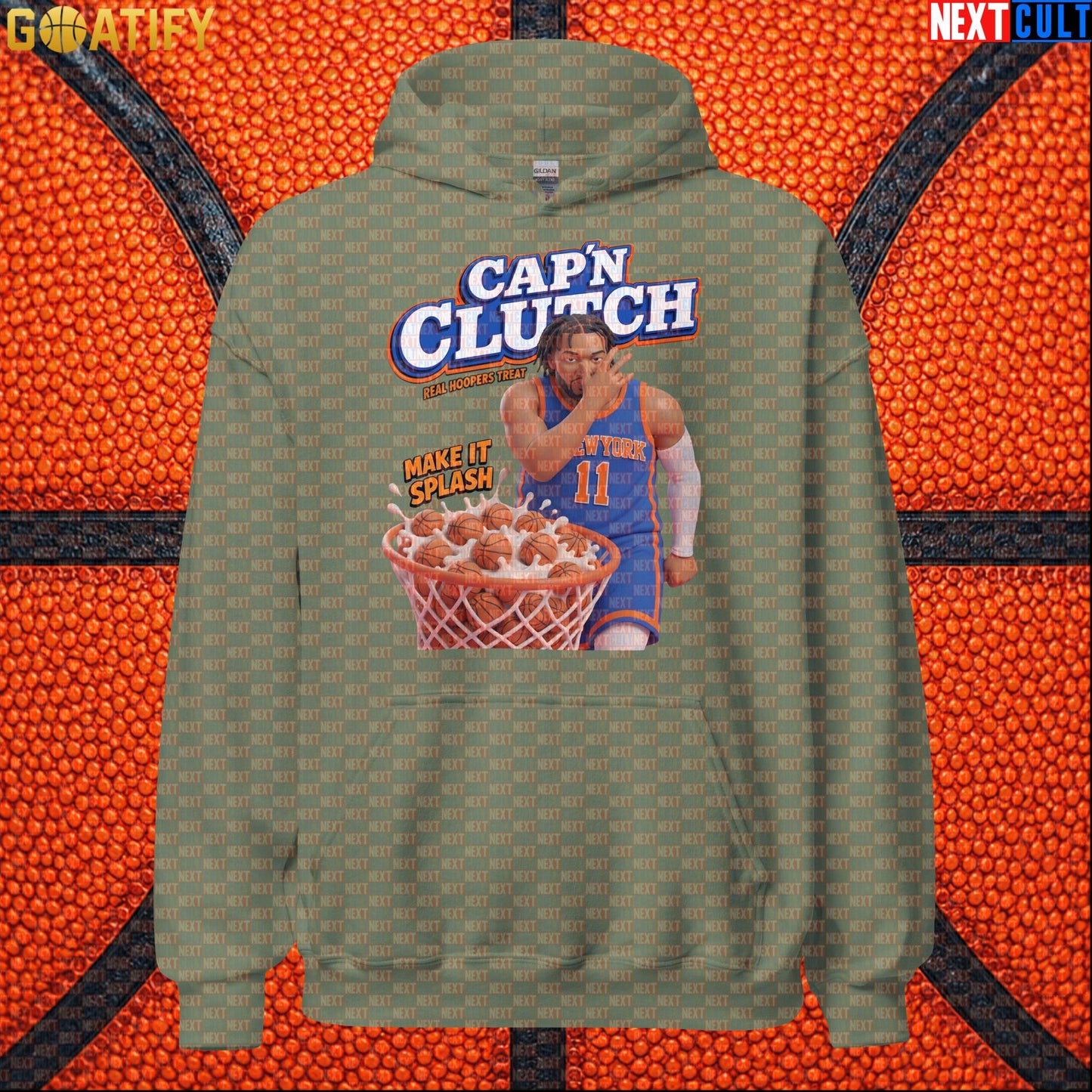 Jalen Brunson Hoodie – Make It Splash Pullover for New York Basketball Fans |  | ["Basketball", "Jalen Brunson", "NBA", "New York Knicks"]