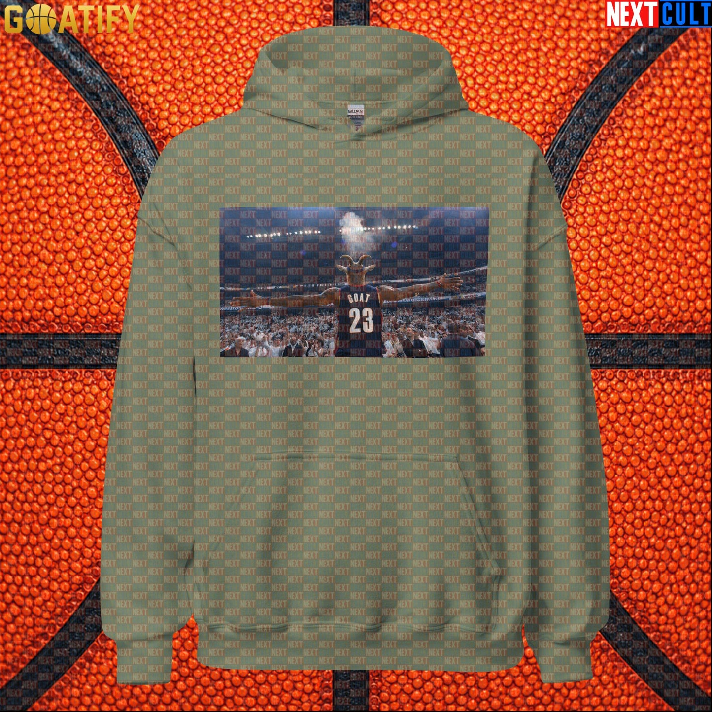 LeBron James Hoodie – GOAT Chalk Toss Pullover for Cleveland Cavaliers Match Days |  | ["Basketball", "Cleveland Cavaliers", "LeBron James", "NBA"]