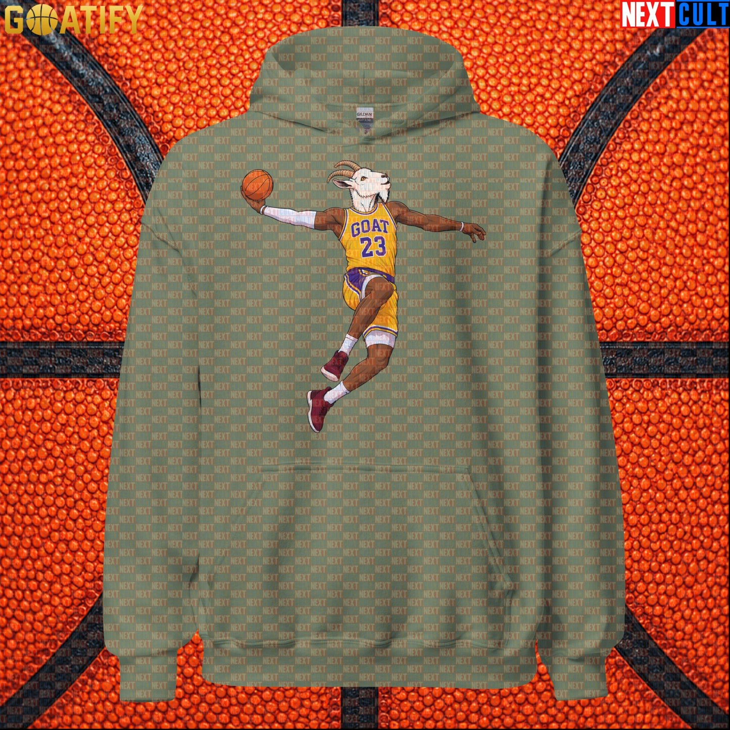 LeBron James Hoodie – Number 23 GOAT Dunk Streetwear Gift for Los Angeles Lakers Fans |  | ["Basketball", "LeBron James", "Los Angeles Lakers", "NBA"]