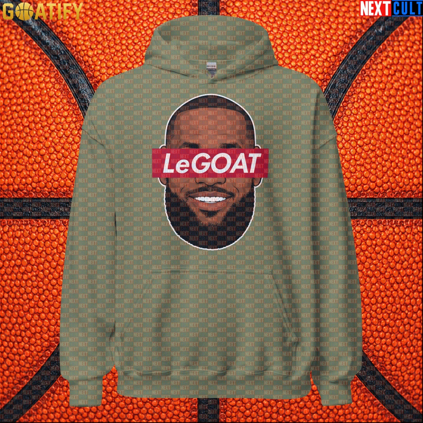 LeBron James Hoodie – LeGOAT Streetwear Pullover Gift for Basketball Fans and NBA Game Days |  | ["Basketball", "Cleveland Cavaliers", "LeBron James", "Los Angeles Lakers", "Miami Heat", "NBA"]
