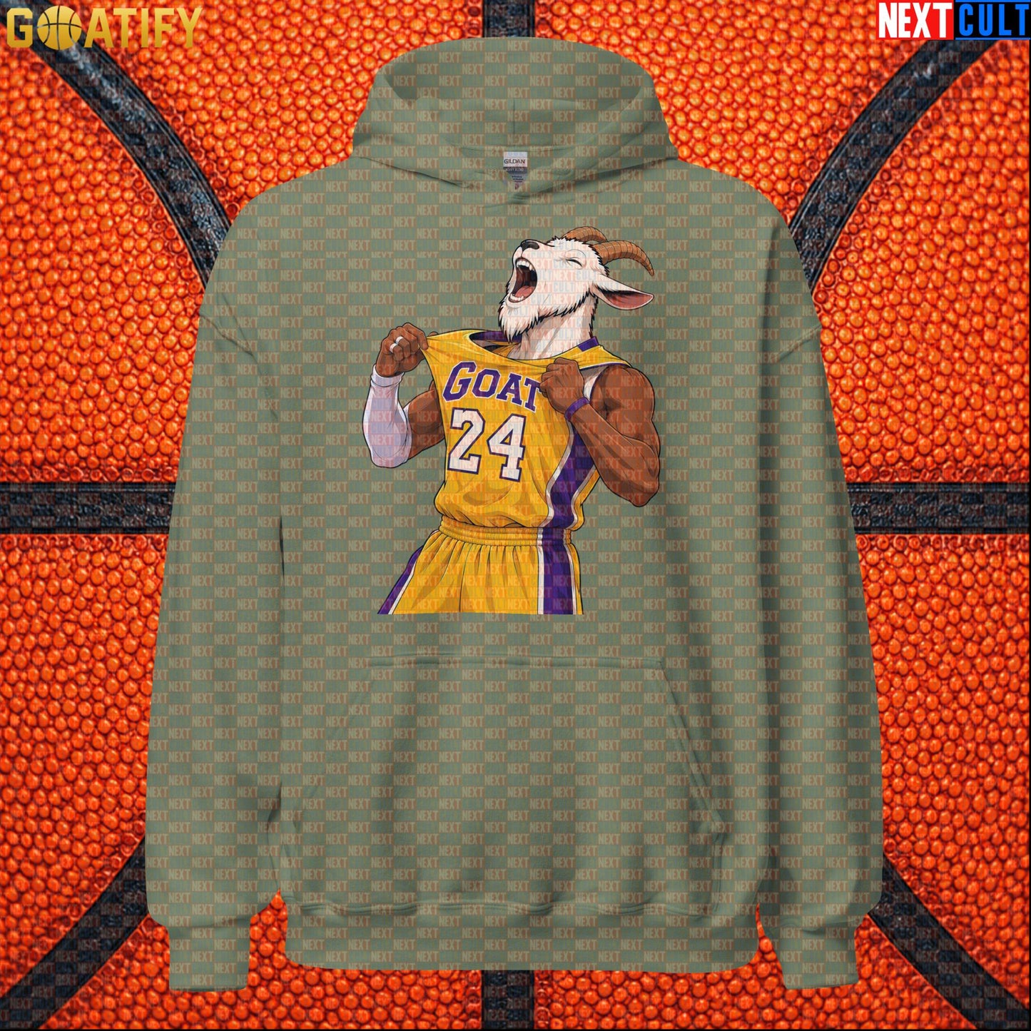Kobe Bryant Hoodie – Mamba Mentality No. 24 GOAT Pullover for Los Angeles Lakers Fans |  | ["Basketball", "Kobe Bryant", "Los Angeles Lakers", "NBA"]