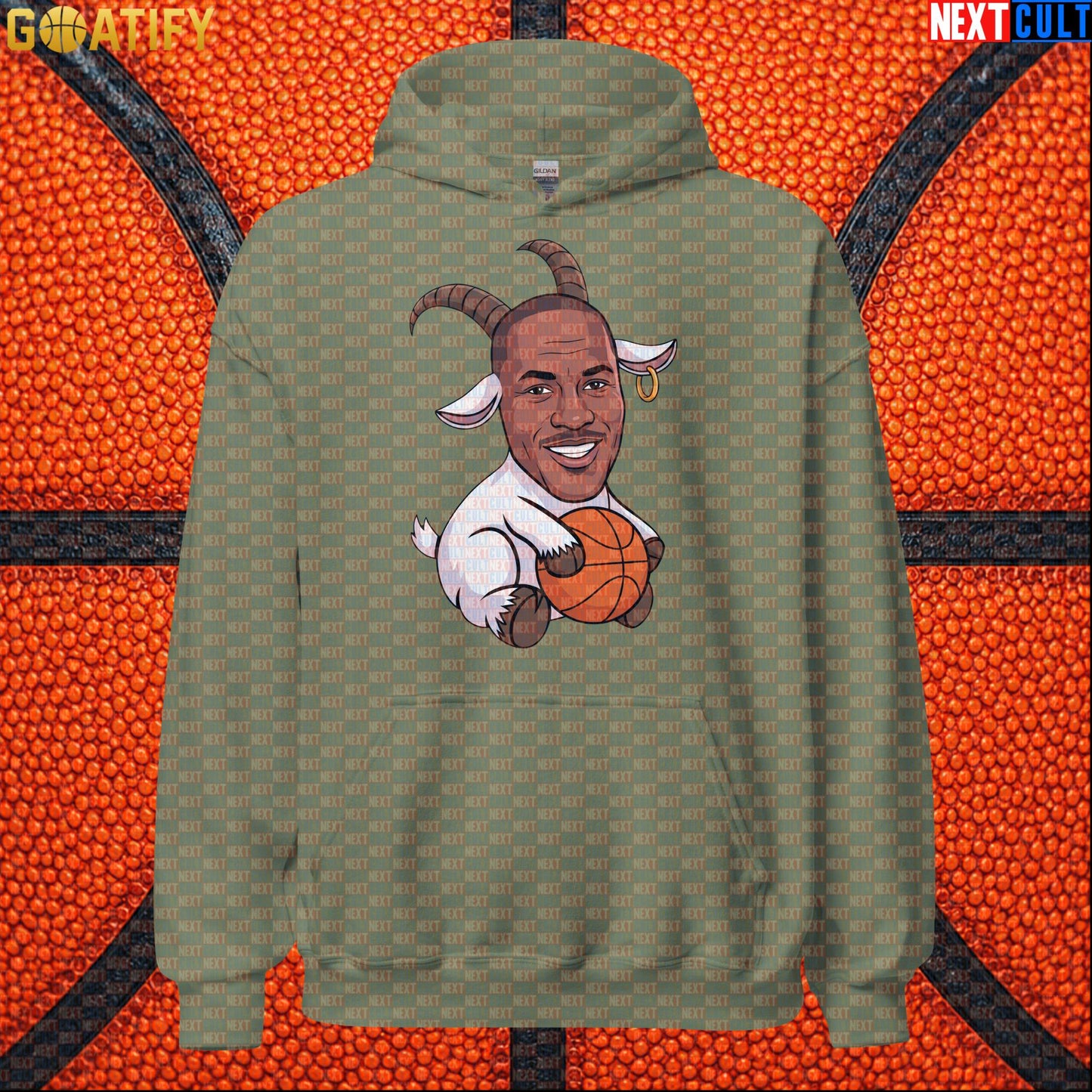Michael Jordan Hoodie - GOAT Chicago Bulls Basketball Pullover Gift for Jordan NBA Fans |  | ["Basketball", "Chicago Bulls", "Michael Jordan", "NBA"]