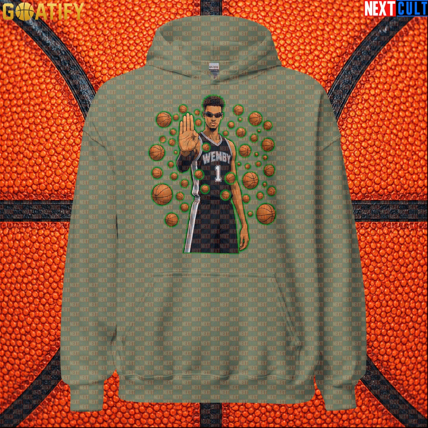 Basketball Hoodie Victor Wembanyama Matrix Stopper Gift for Spurs Fans and NBA Watch Parties |  | ["Basketball", "France", "NBA", "San Antonio Spurs", "Victor Wembanyama"]