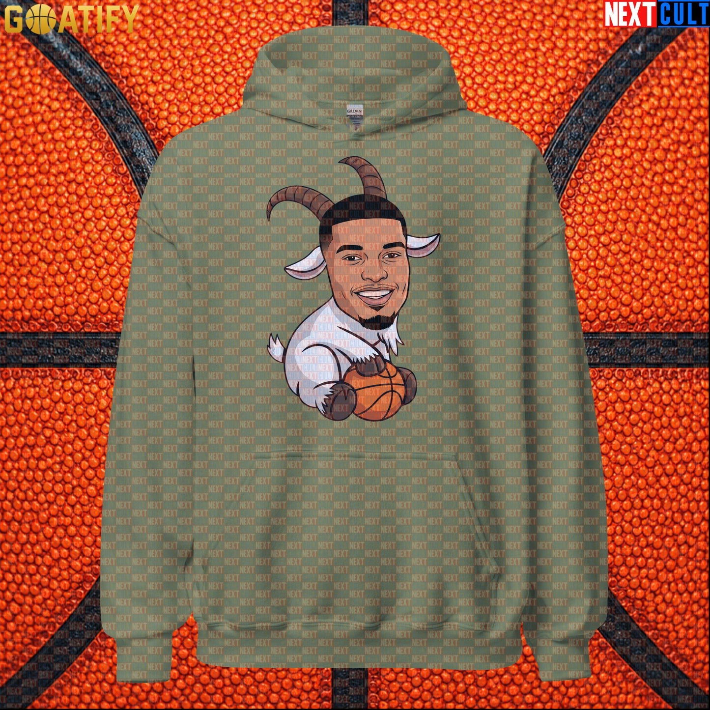 Basketball Hoodie Victor Wembanyama GOAT Cartoon for Spurs Fans, NBA Game Day Sports Pullover |  | ["Basketball", "France", "NBA", "San Antonio Spurs", "Victor Wembanyama", "Wemby"]