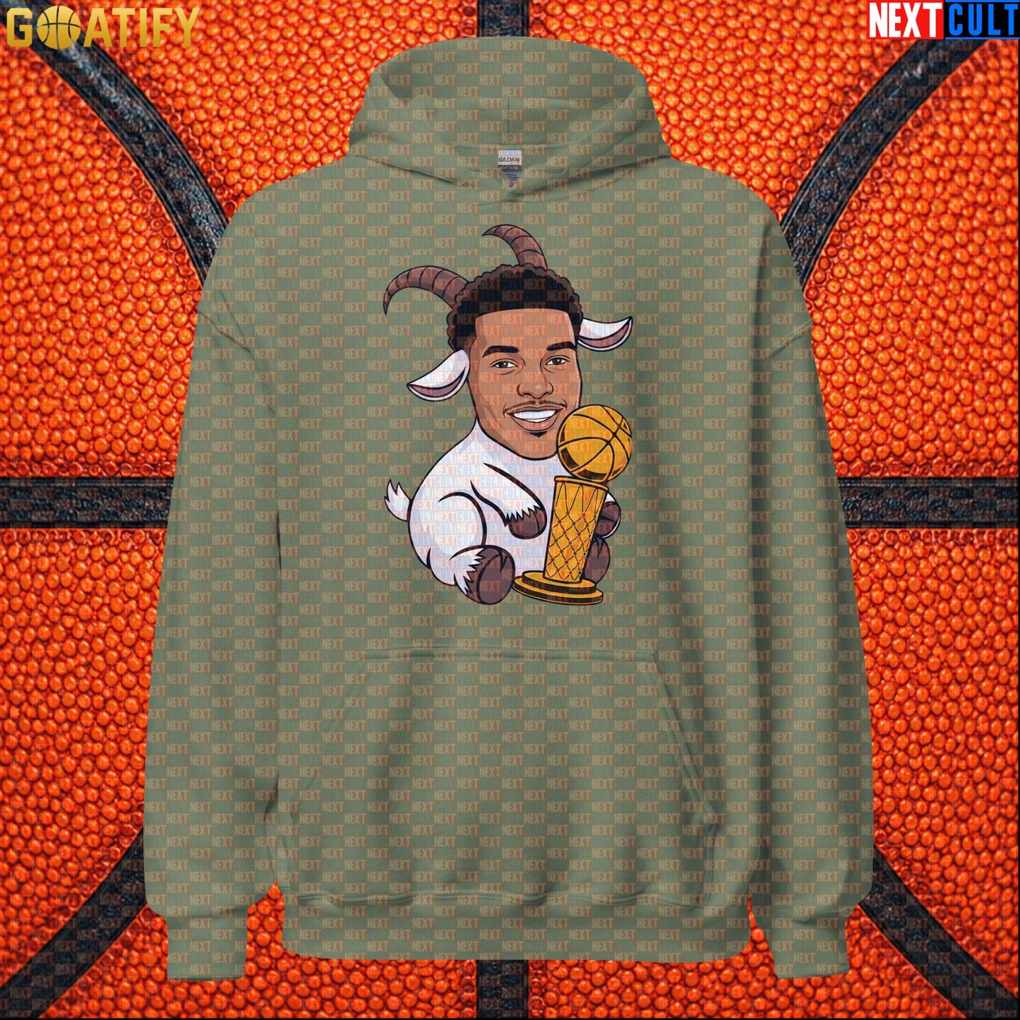 Basketball Hoodie Victor Wembanyama GOAT Championship Cartoon for Spurs Fans & NBA Game Day |  | ["Basketball", "France", "NBA", "San Antonio Spurs", "Victor Wembanyama", "Wemby"]