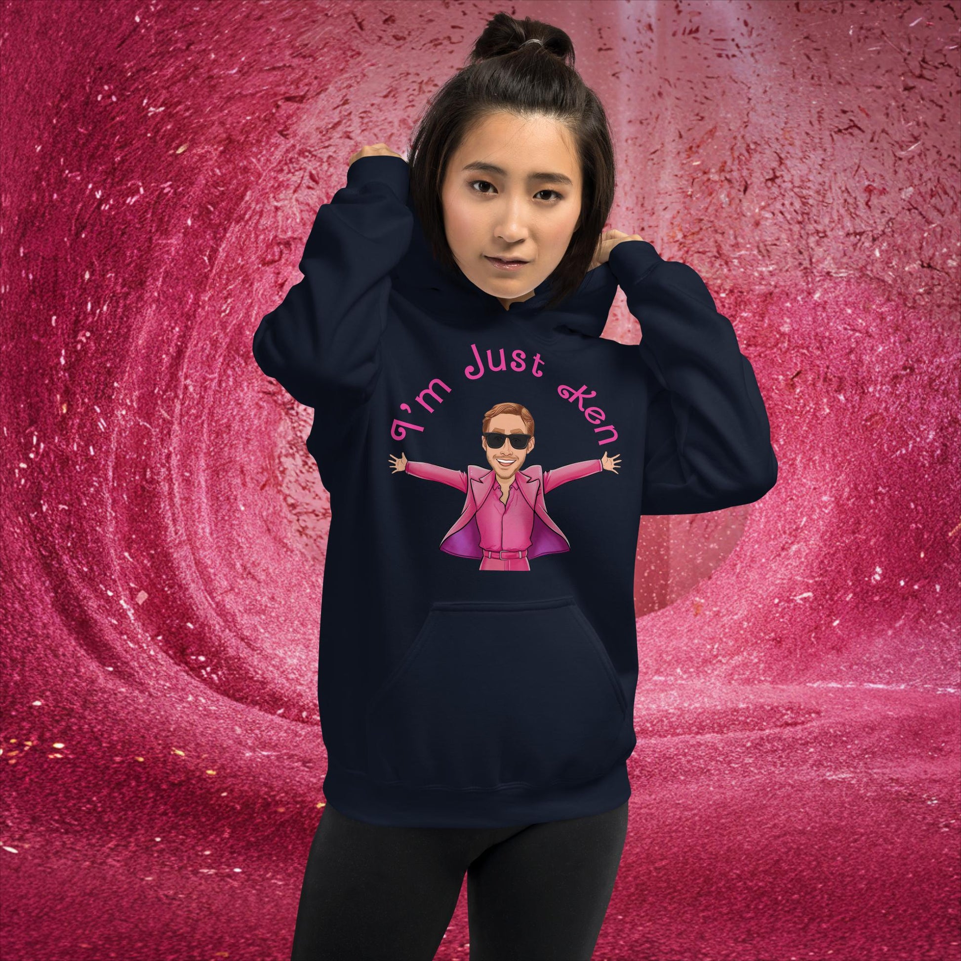 Ken Barbie Ryan Gosling I'm Just Ken Unisex Hoodie Next Cult Brand