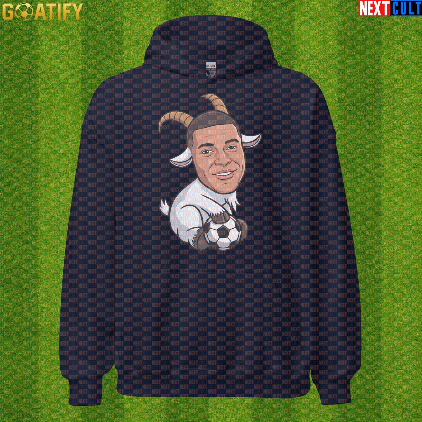 Kylian Mbappe Hoodie – Funny GOAT Football Pullover Gift for France and Real Madrid Fans |  | ["Football", "France", "Kylian Mbappe", "PSG", "Real Madrid", "Soccer"]