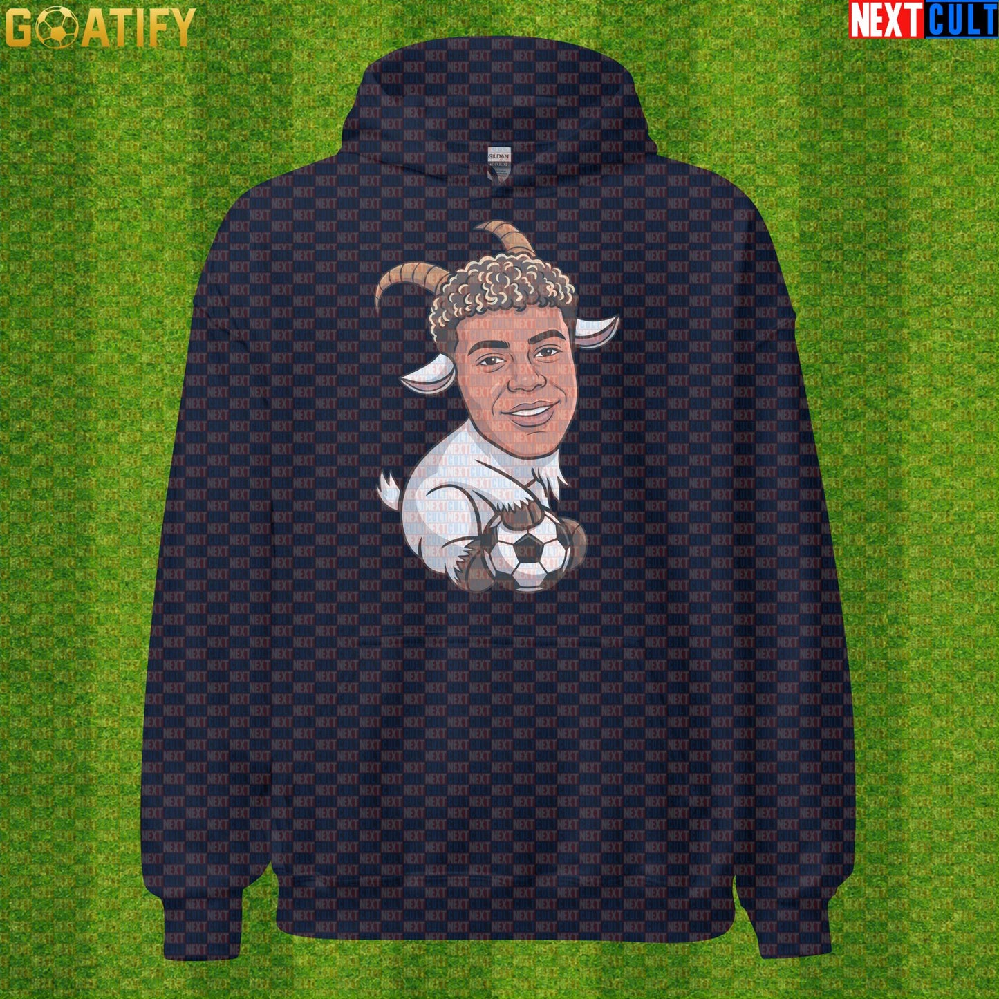 Lamine Yamal Hoodie – Baby GOAT Soccer Pullover for Spain Fans and World Cup Nights Navy Next Cult Brand