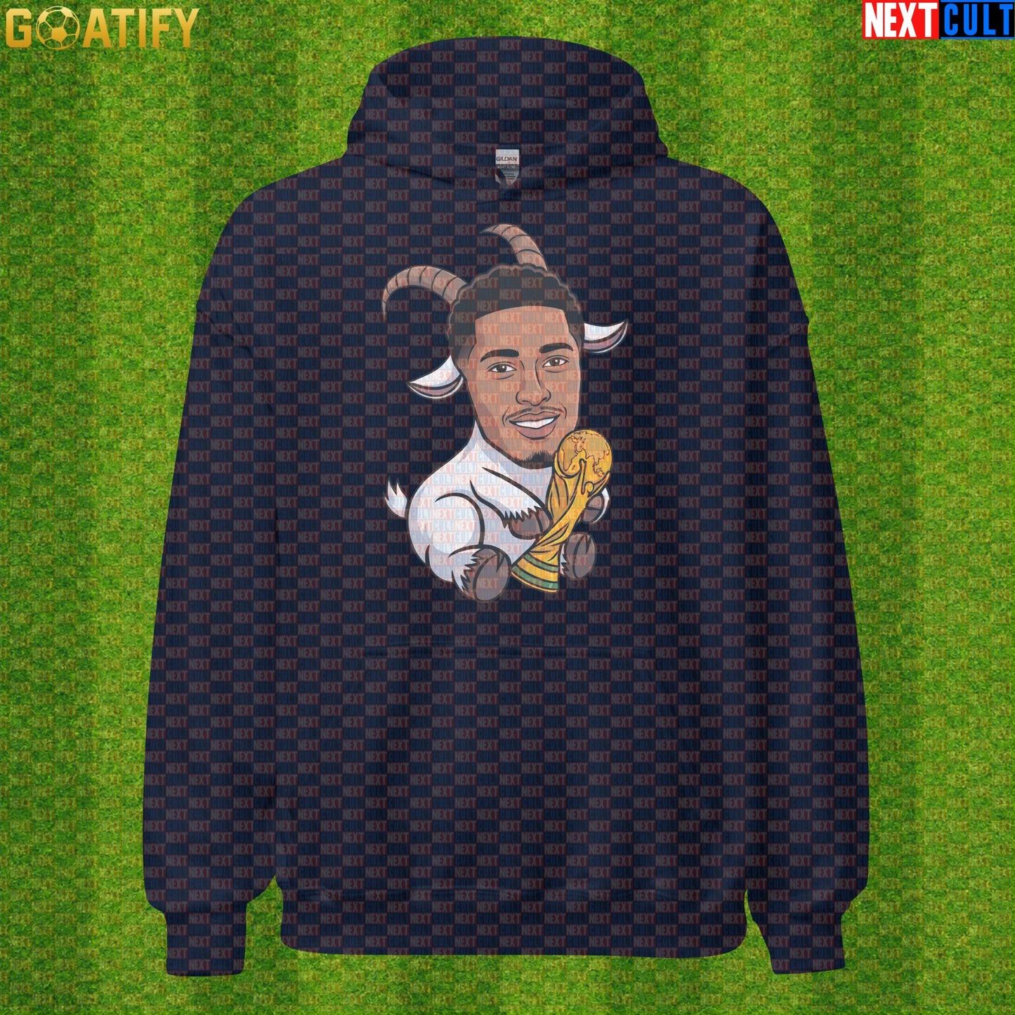 Jude Bellingham Hoodie – Future World Cup Champion Pullover Gift for Three Lions Fans |  | ["England", "Football", "Jude Bellingham", "Real Madrid", "Soccer"]