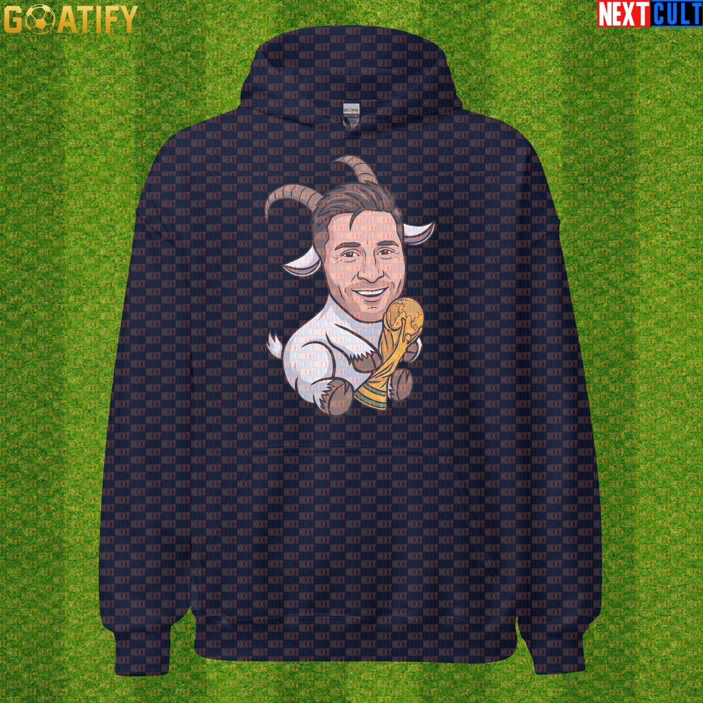 Lionel Messi Hoodie – Champion GOAT Pullover for Argentina and Inter Miami Supporters |  | ["Argentina", "Barcelona", "Football", "Inter Miami", "Lionel Messi", "Soccer"]