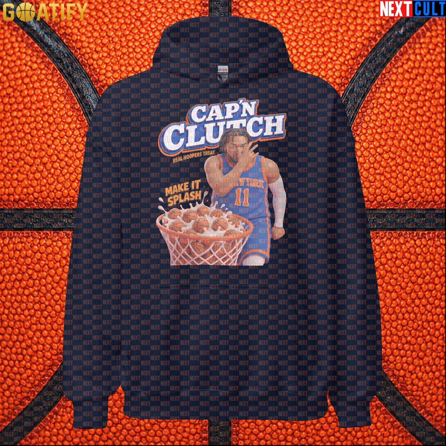 Jalen Brunson Hoodie – Make It Splash Pullover for New York Basketball Fans |  | ["Basketball", "Jalen Brunson", "NBA", "New York Knicks"]