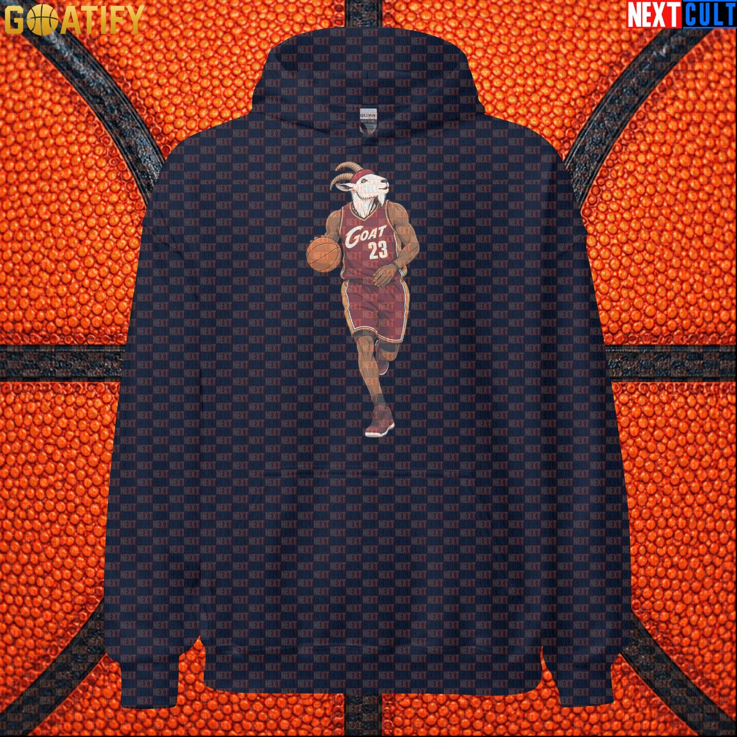 LeBron James Hoodie – Number 23 GOAT Pullover Gift for Cleveland Cavaliers Fans |  | ["Basketball", "Cleveland Cavaliers", "LeBron James", "NBA"]