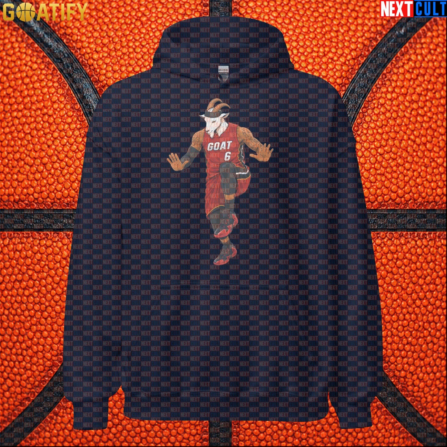 LeBron James Hoodie – The Silencer GOAT Pullover Gift for Miami Heat Basketball Fans |  | ["Basketball", "LeBron James", "Miami Heat", "NBA"]