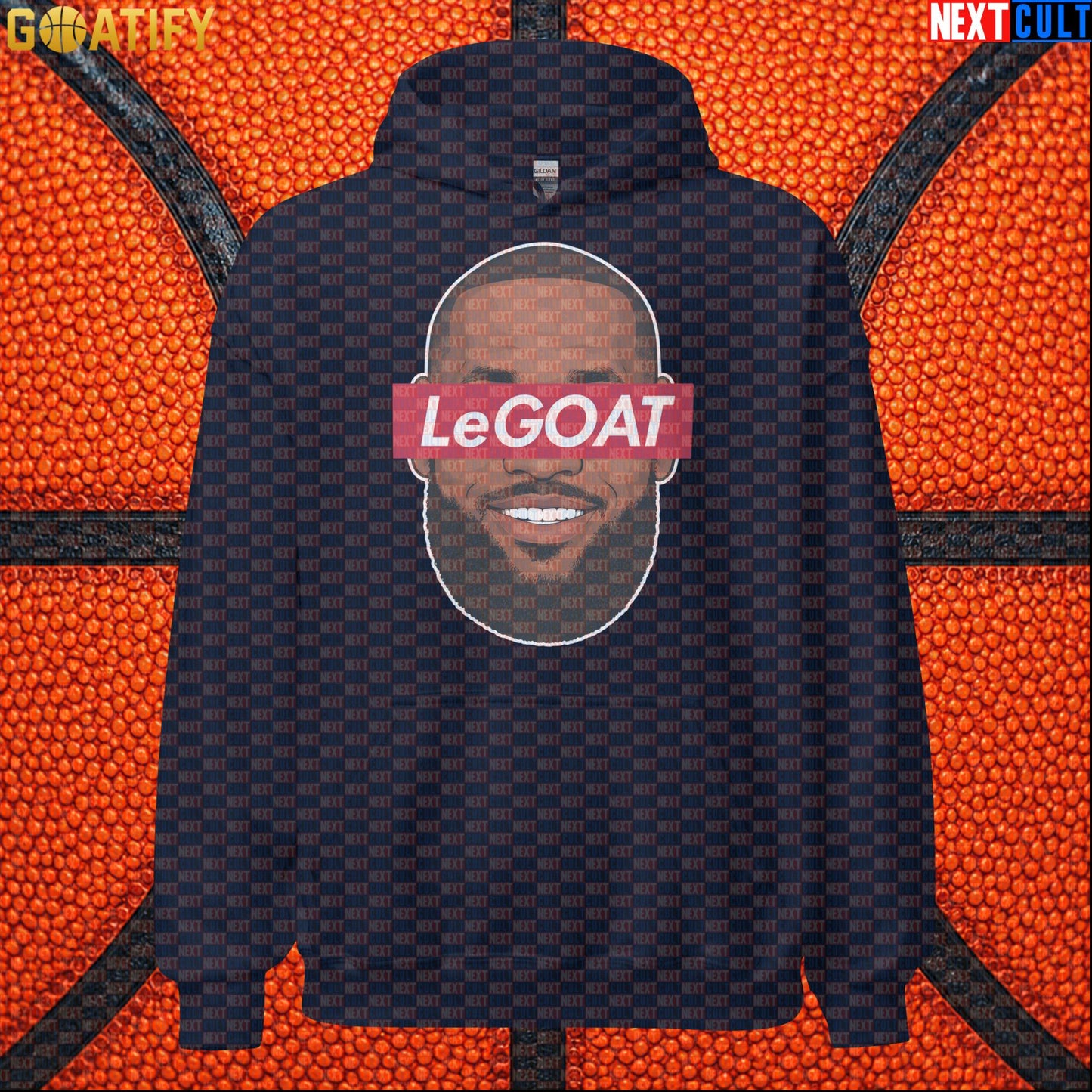 LeBron James Hoodie – LeGOAT Streetwear Pullover Gift for Basketball Fans and NBA Game Days |  | ["Basketball", "Cleveland Cavaliers", "LeBron James", "Los Angeles Lakers", "Miami Heat", "NBA"]