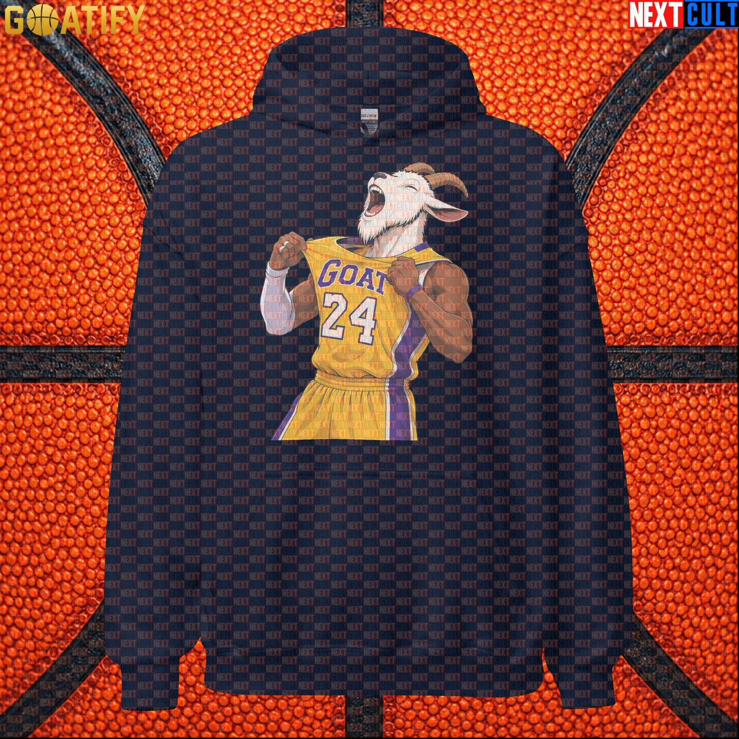Kobe Bryant Hoodie – Mamba Mentality No. 24 GOAT Pullover for Los Angeles Lakers Fans |  | ["Basketball", "Kobe Bryant", "Los Angeles Lakers", "NBA"]
