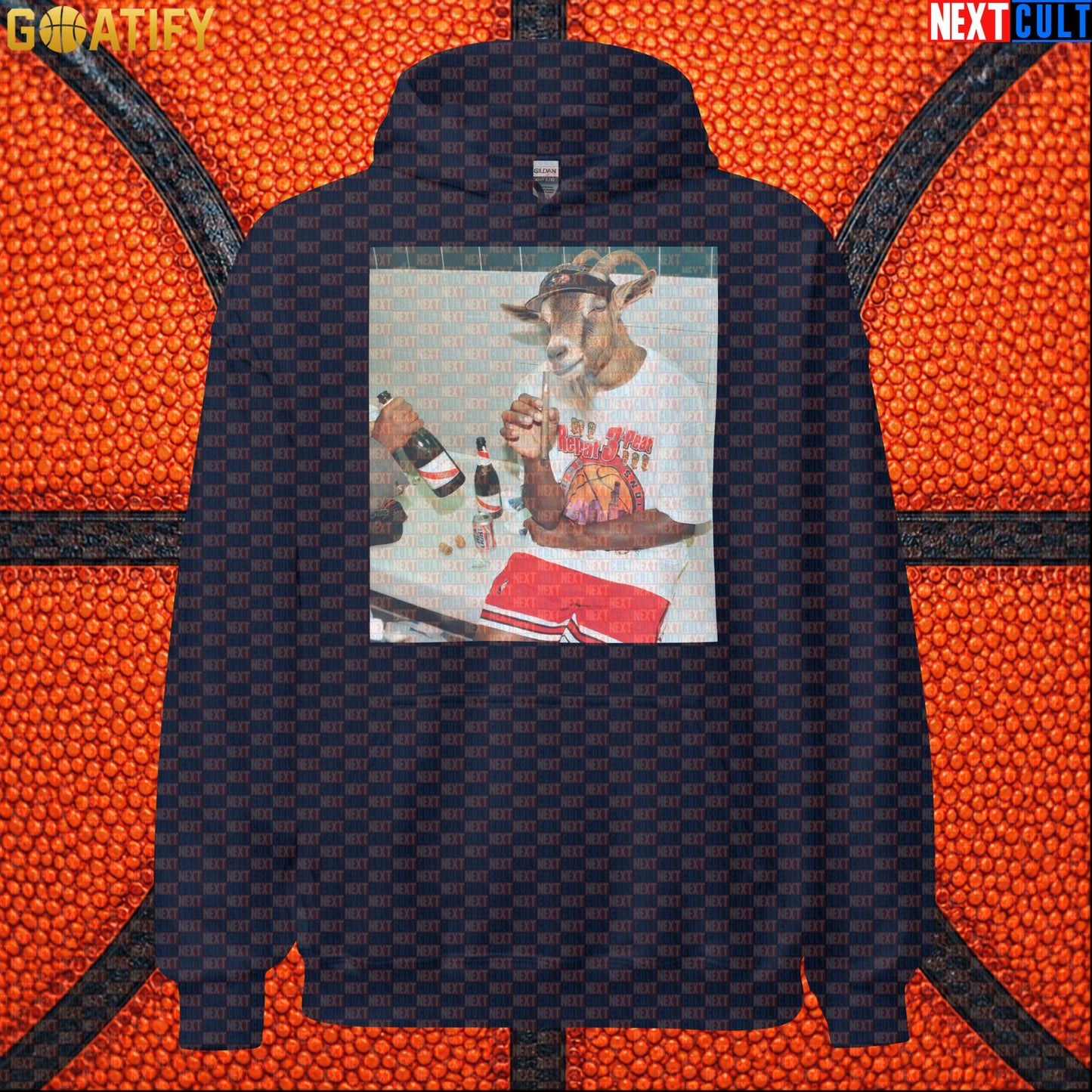 Michael Jordan Hoodie – 6 Rings GOAT Locker Room Pullover for Chicago Bulls Basketball Fans |  | ["Basketball", "Chicago Bulls", "Michael Jordan", "NBA"]
