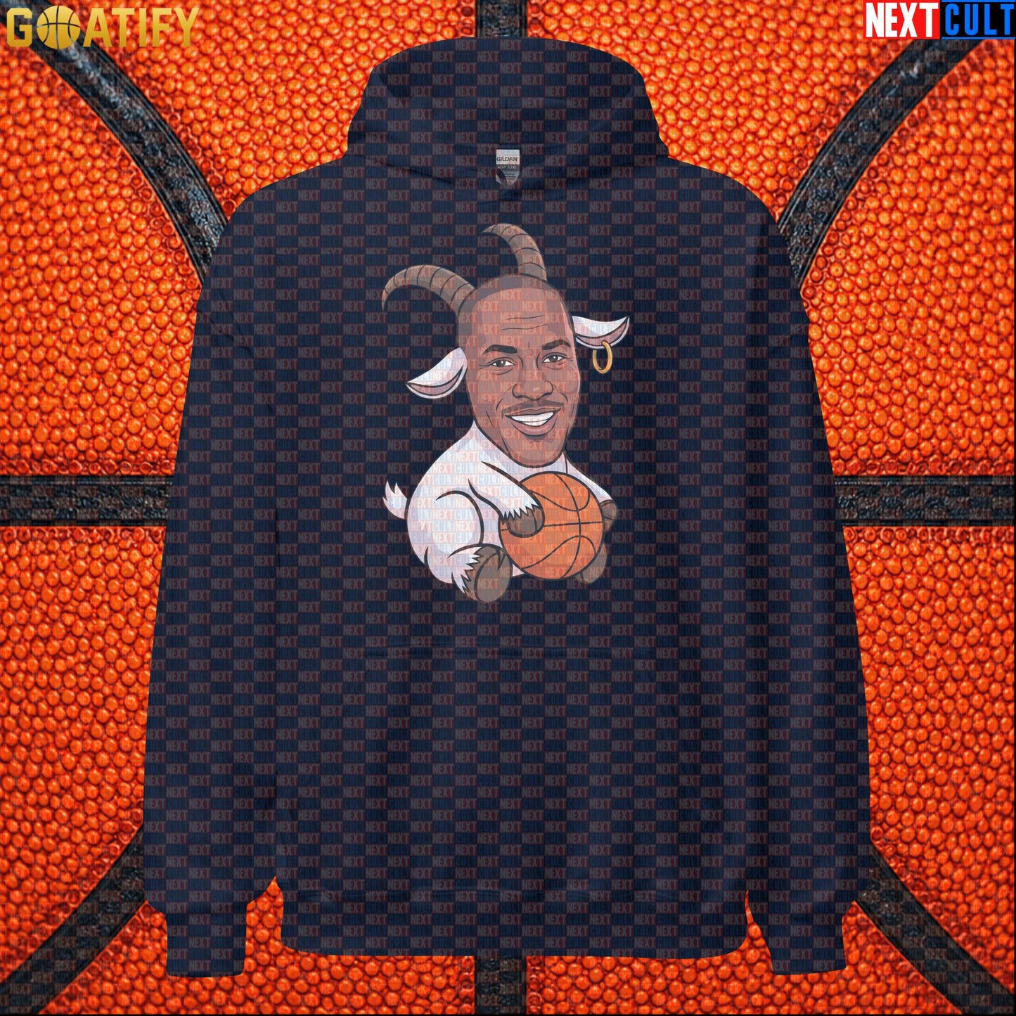 Michael Jordan Hoodie - GOAT Chicago Bulls Basketball Pullover Gift for Jordan NBA Fans |  | ["Basketball", "Chicago Bulls", "Michael Jordan", "NBA"]