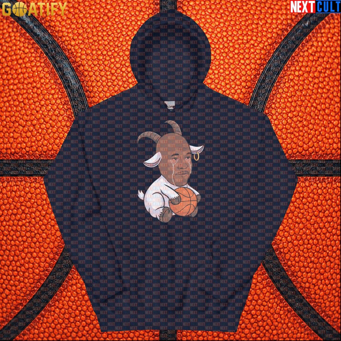 Michael Jordan Hoodie - Crying Jordan GOAT Meme Pullover Gift for Chicago Bulls NBA Fans |  | ["Basketball", "Chicago Bulls", "Michael Jordan", "NBA"]