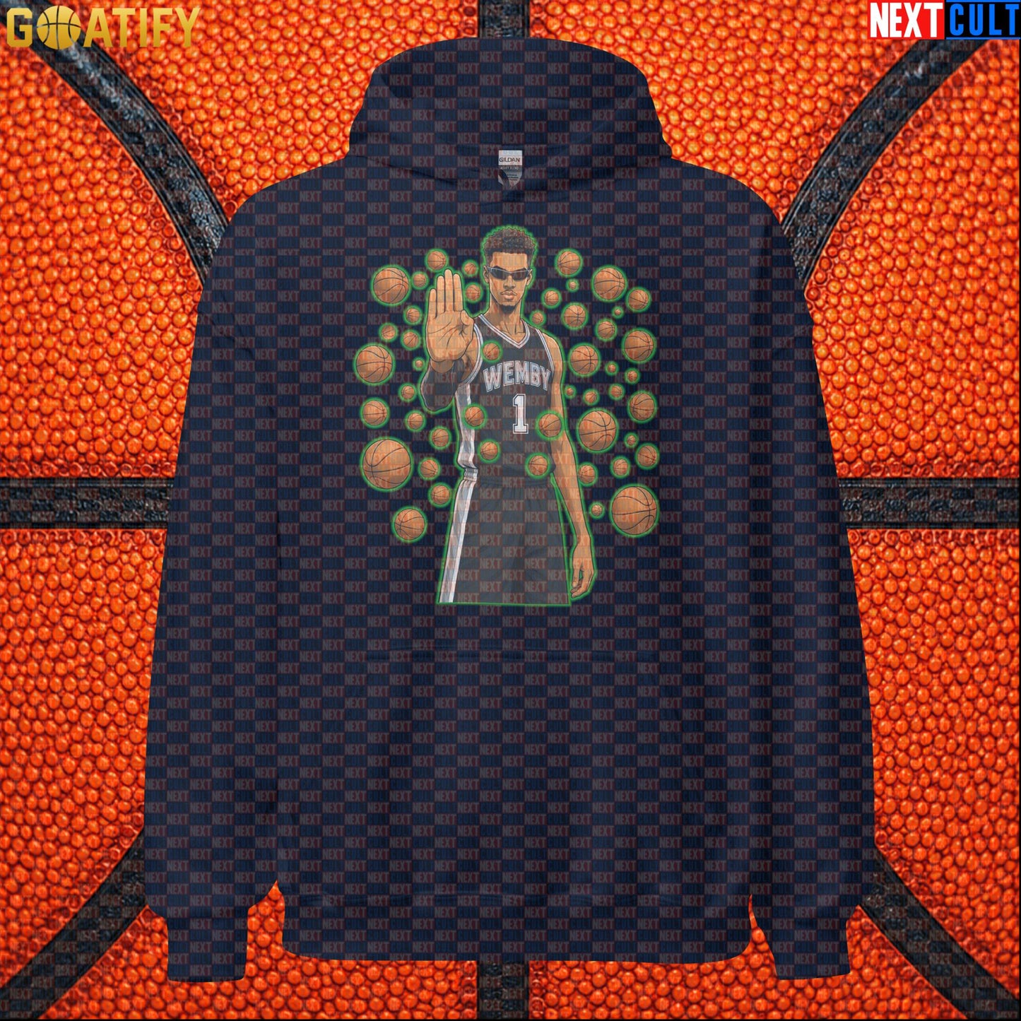 Basketball Hoodie Victor Wembanyama Matrix Stopper Gift for Spurs Fans and NBA Watch Parties |  | ["Basketball", "France", "NBA", "San Antonio Spurs", "Victor Wembanyama"]