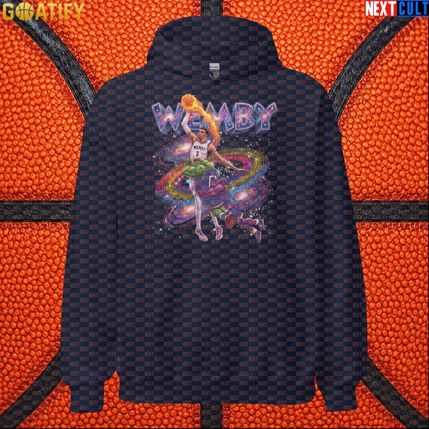 Basketball Hoodie Victor Wembanyama Space Jam Monstars Graphic for Spurs Fans and Game Day |  | ["Basketball", "France", "NBA", "San Antonio Spurs", "Victor Wembanyama", "Wemby"]
