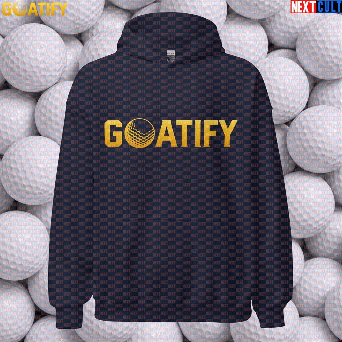 Golf GOAT Hoodie Golden Golf Ball Pullover for Golfers, Sports Fans & Gifts | GOATIFY | Hoodies | ["Golf", "NCB", "PGA"]