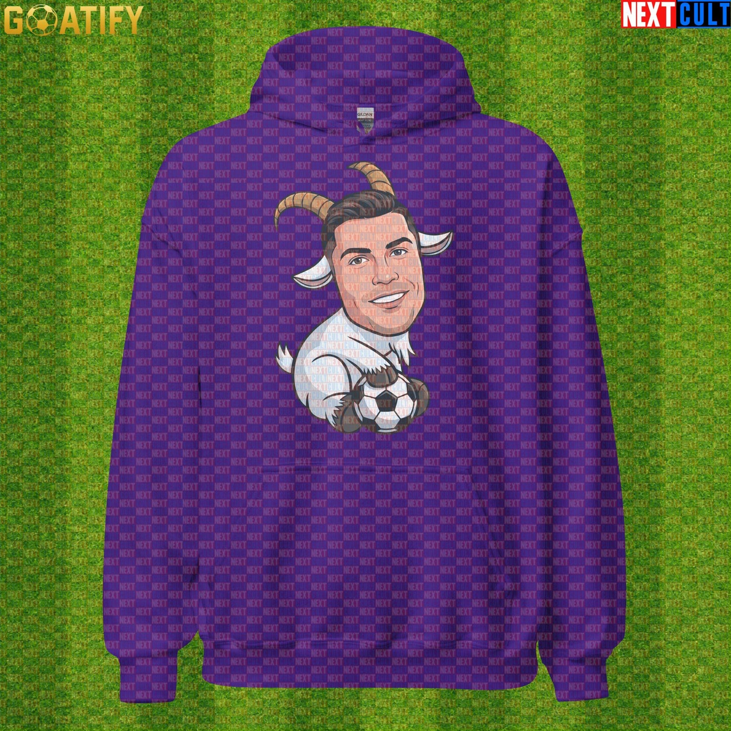 Cristiano Ronaldo Hoodie – Funny GOAT Football Pullover Gift for Portugal World Cup Fans |  | ["Al Nassr", "Cristiano Ronaldo", "Football", "Juventus", "Manchester United", "Portugal", "Real Madrid", "Soccer"]