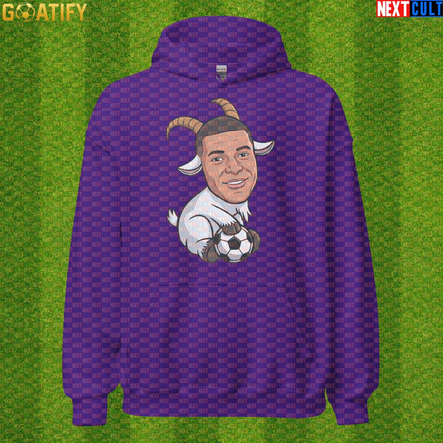 Kylian Mbappe Hoodie – Funny GOAT Football Pullover Gift for France and Real Madrid Fans |  | ["Football", "France", "Kylian Mbappe", "PSG", "Real Madrid", "Soccer"]