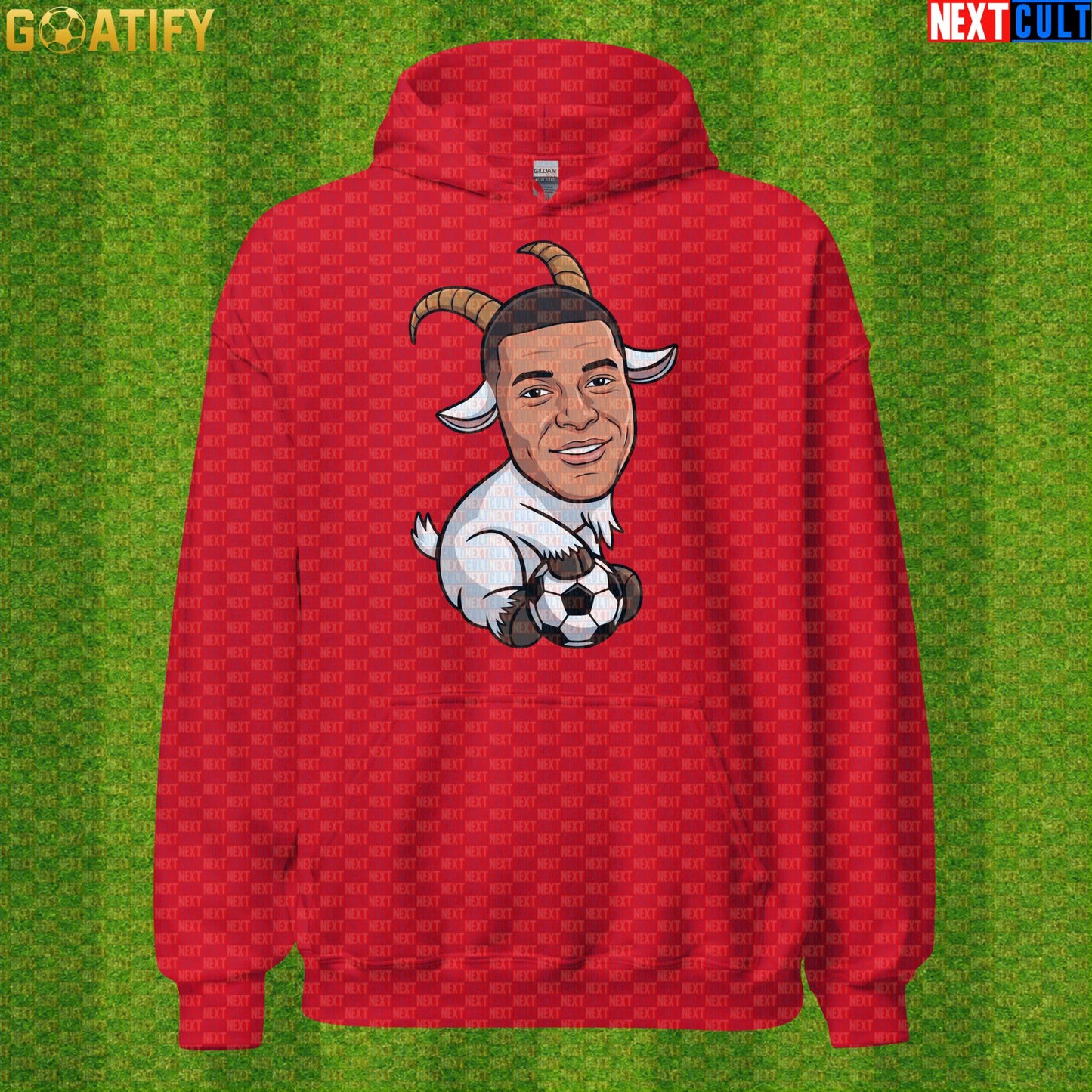 Kylian Mbappe Hoodie – Funny GOAT Football Pullover Gift for France and Real Madrid Fans |  | ["Football", "France", "Kylian Mbappe", "PSG", "Real Madrid", "Soccer"]
