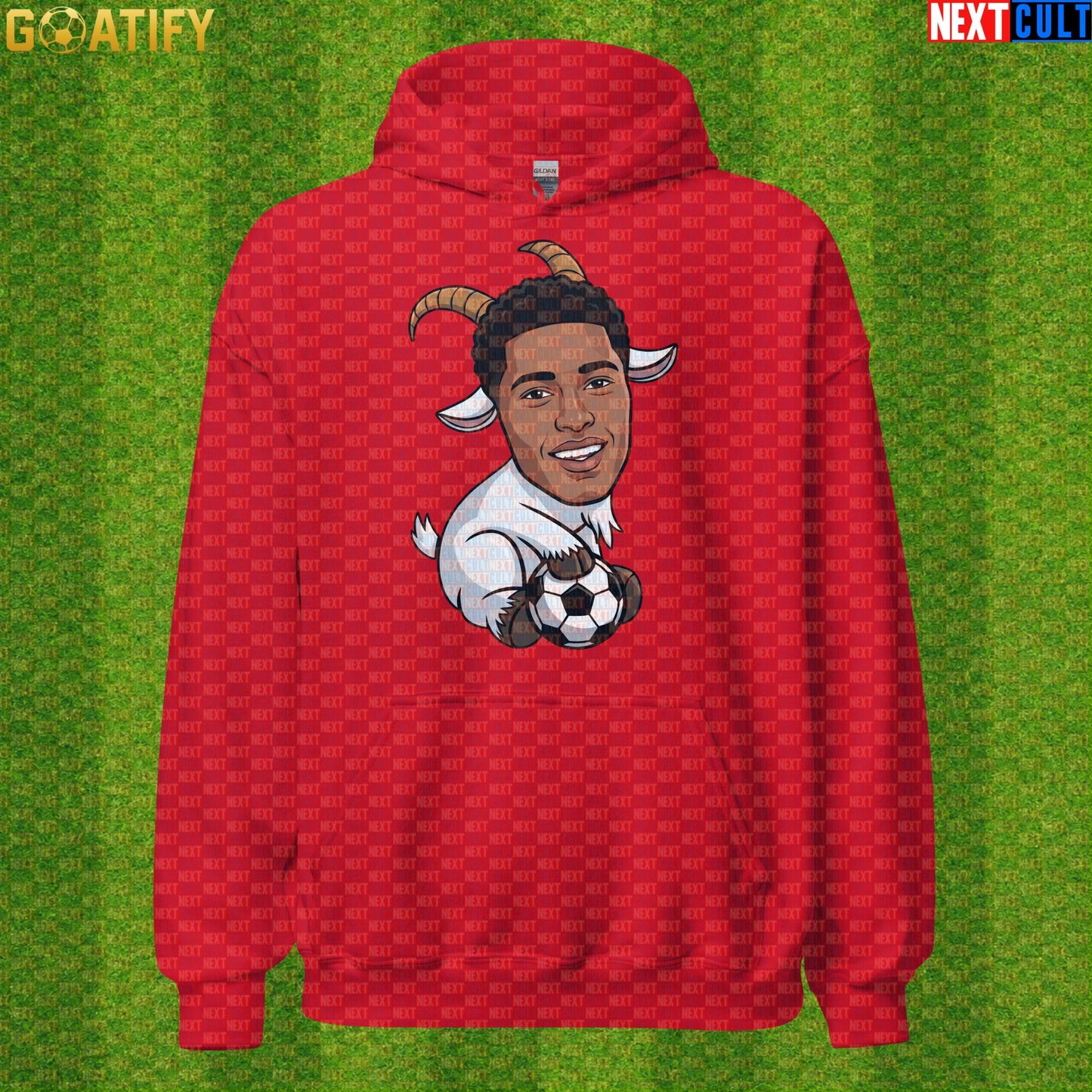 Jude Bellingham Hoodie – GOAT Soccer Pullover for Real Madrid Match Days and World Cup Fans |  | ["Borussia Dortmund", "England", "Football", "Jude Bellingham", "Real Madrid", "Soccer"]