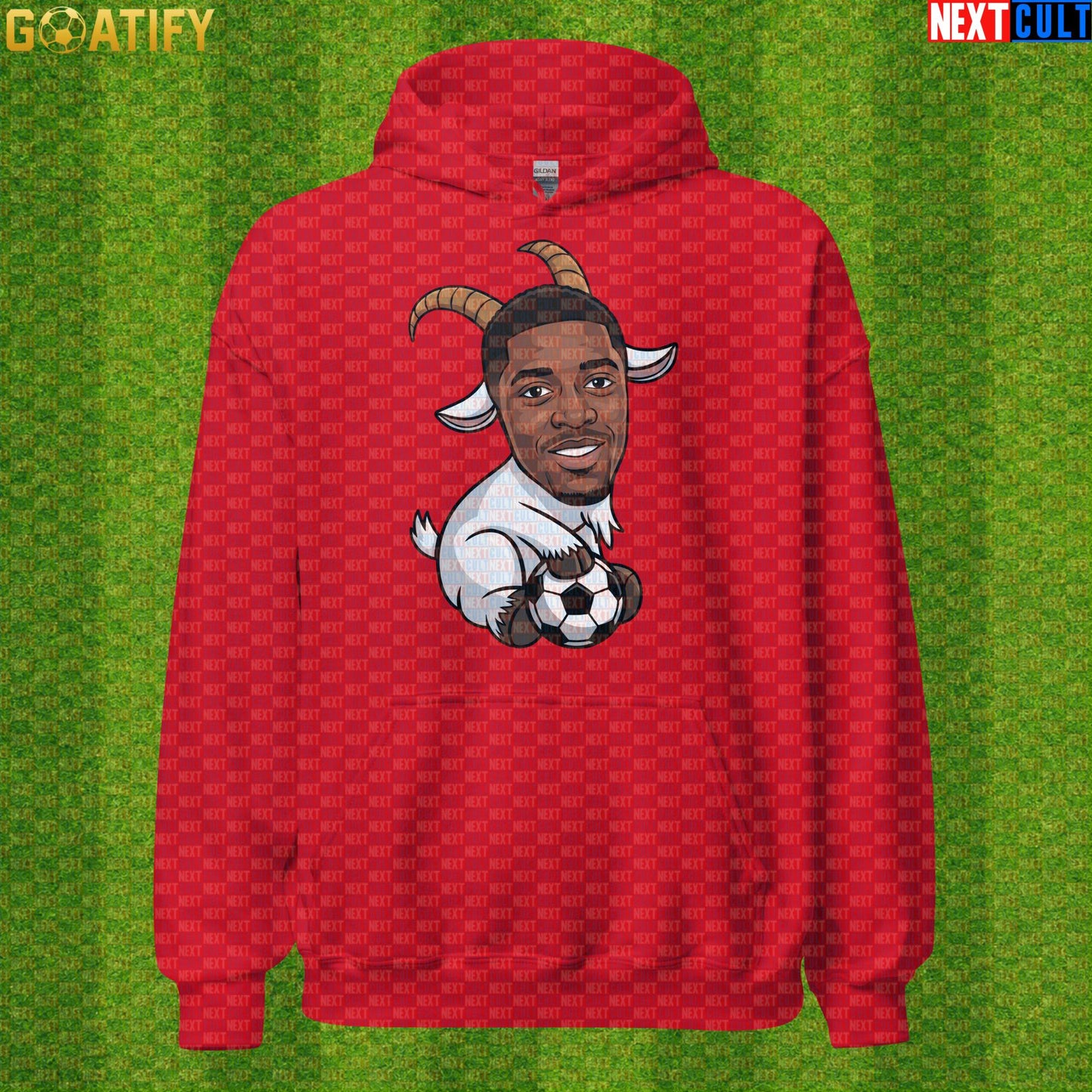 Ousmane Dembélé Hoodie – Redemption GOAT Pullover Gift for France Football Supporters |  | ["Barcelona", "Borussia Dortmund", "Football", "France", "Ousmane Dembele", "PSG", "Soccer"]