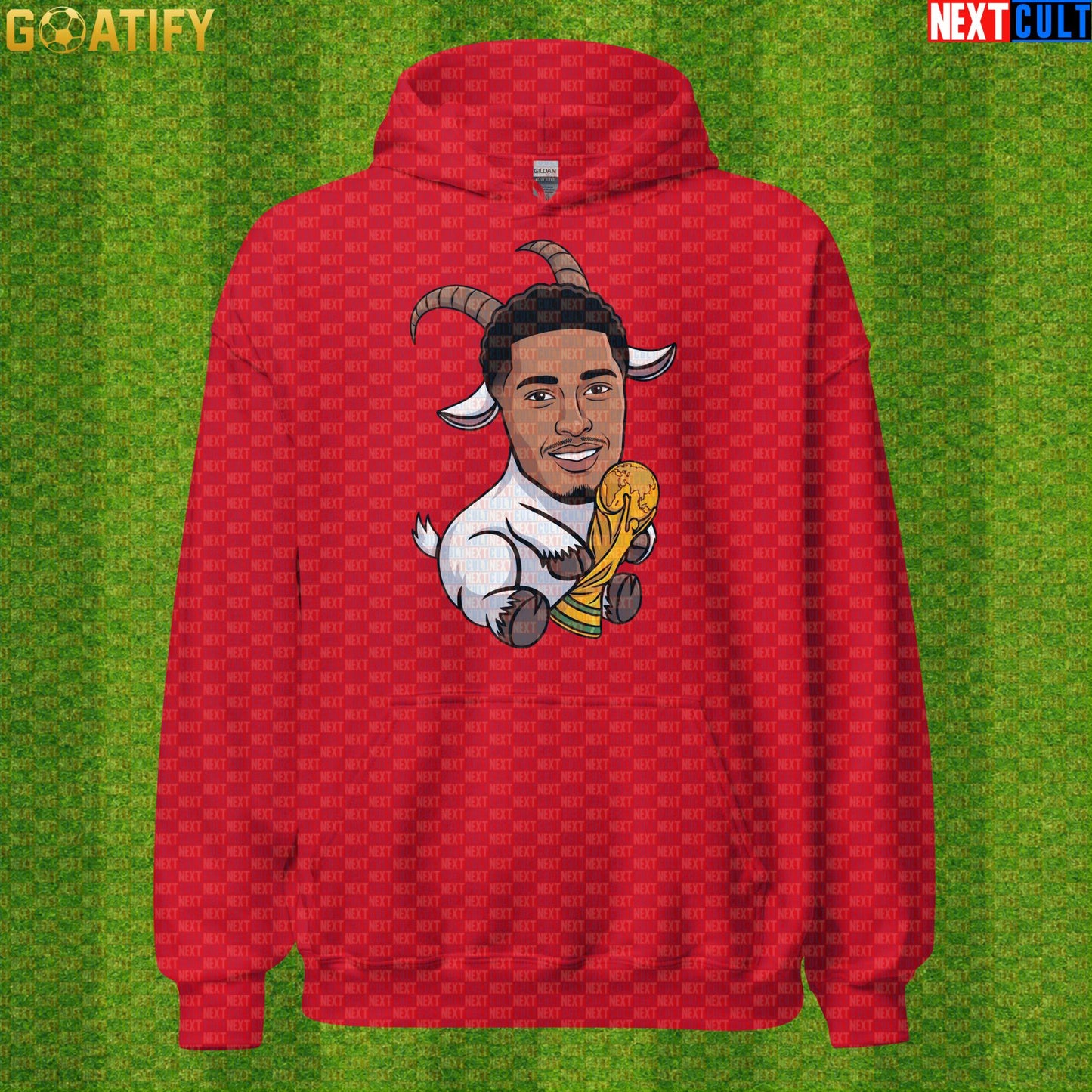 Jude Bellingham Hoodie – Future World Cup Champion Pullover Gift for Three Lions Fans |  | ["England", "Football", "Jude Bellingham", "Real Madrid", "Soccer"]