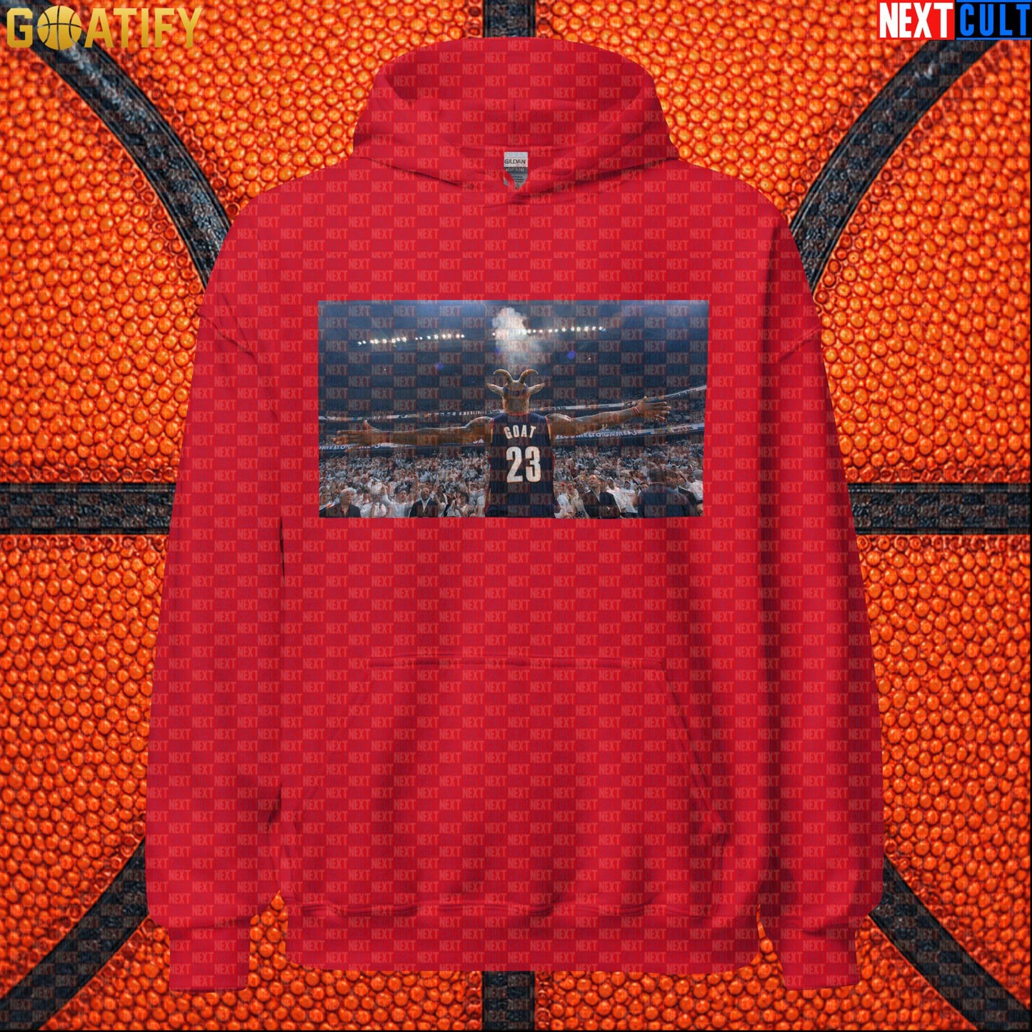 LeBron James Hoodie – GOAT Chalk Toss Pullover for Cleveland Cavaliers Match Days |  | ["Basketball", "Cleveland Cavaliers", "LeBron James", "NBA"]