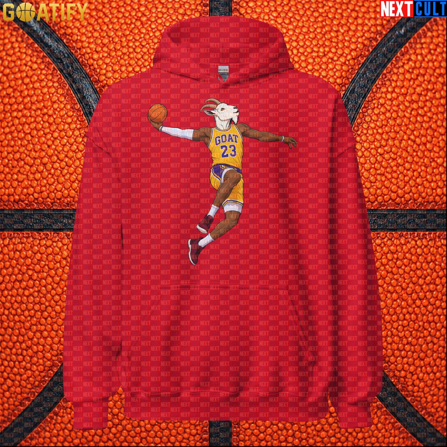 LeBron James Hoodie – Number 23 GOAT Dunk Streetwear Gift for Los Angeles Lakers Fans |  | ["Basketball", "LeBron James", "Los Angeles Lakers", "NBA"]